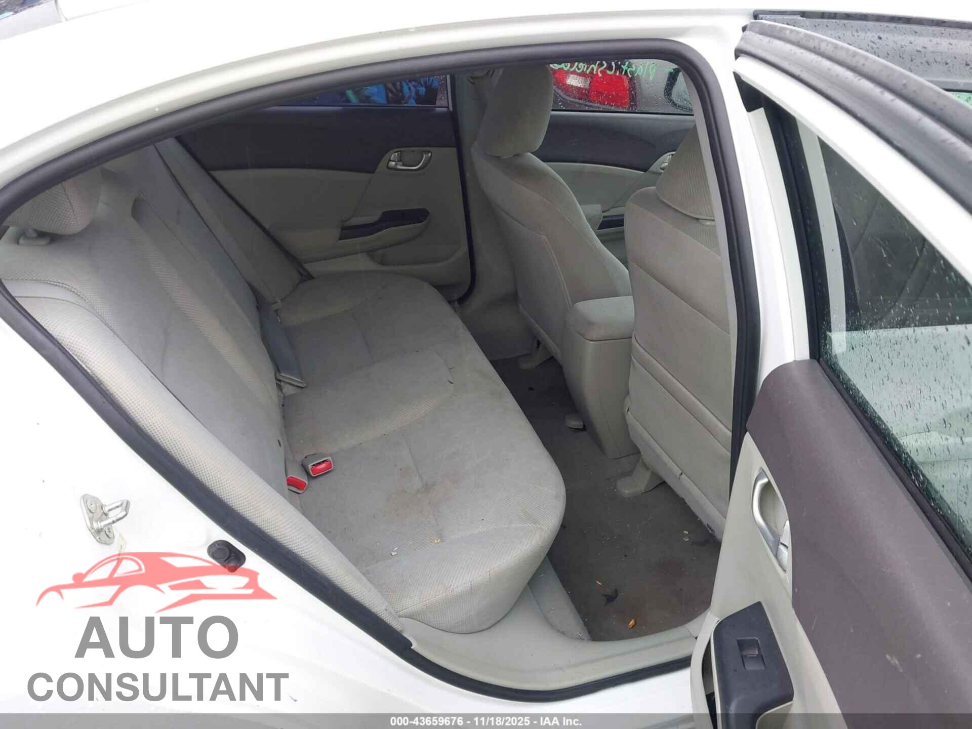 HONDA CIVIC 2012 - 19XFB2F83CE013382