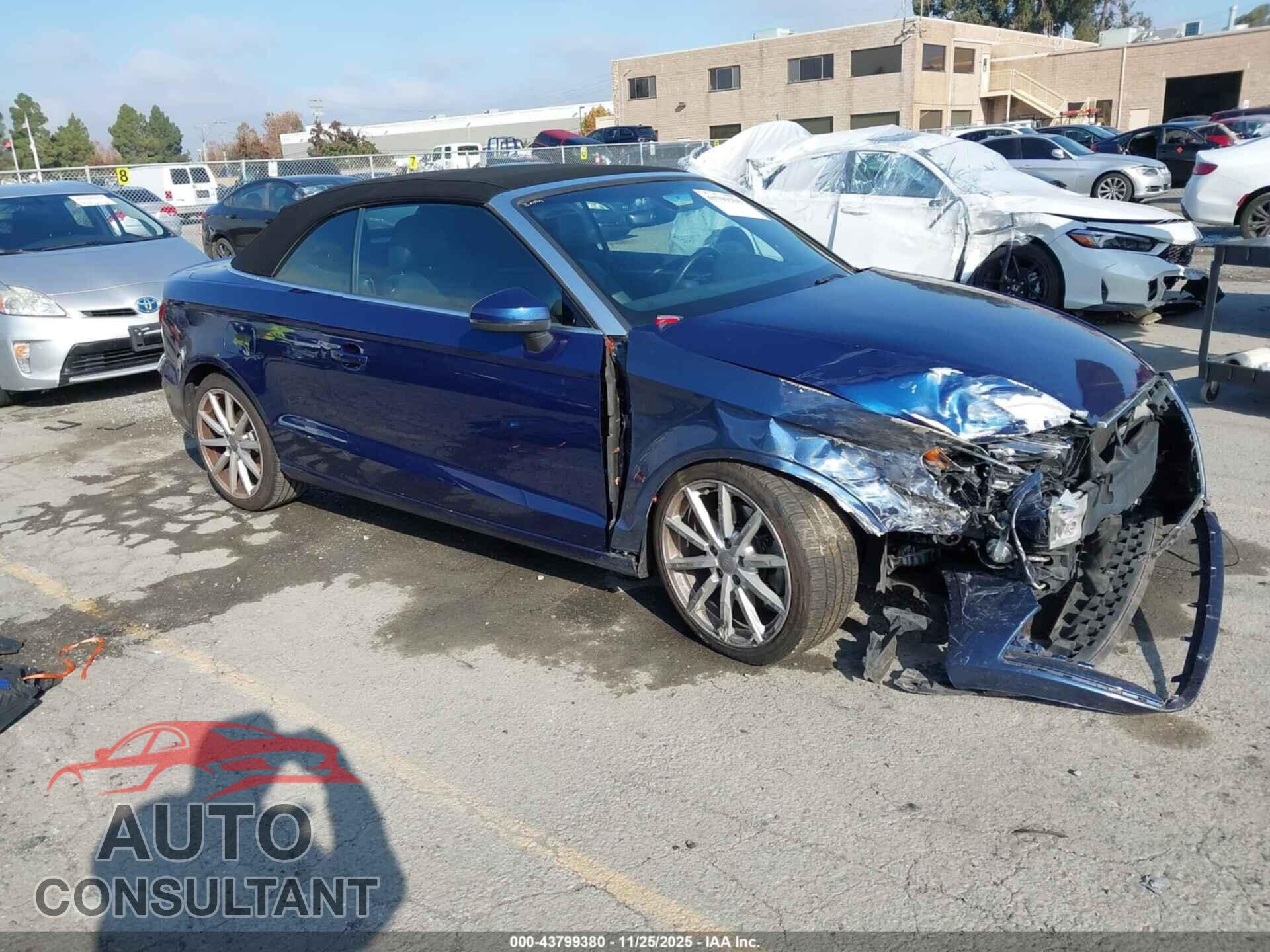 AUDI A3 2016 - WAU67LFF6G1069702