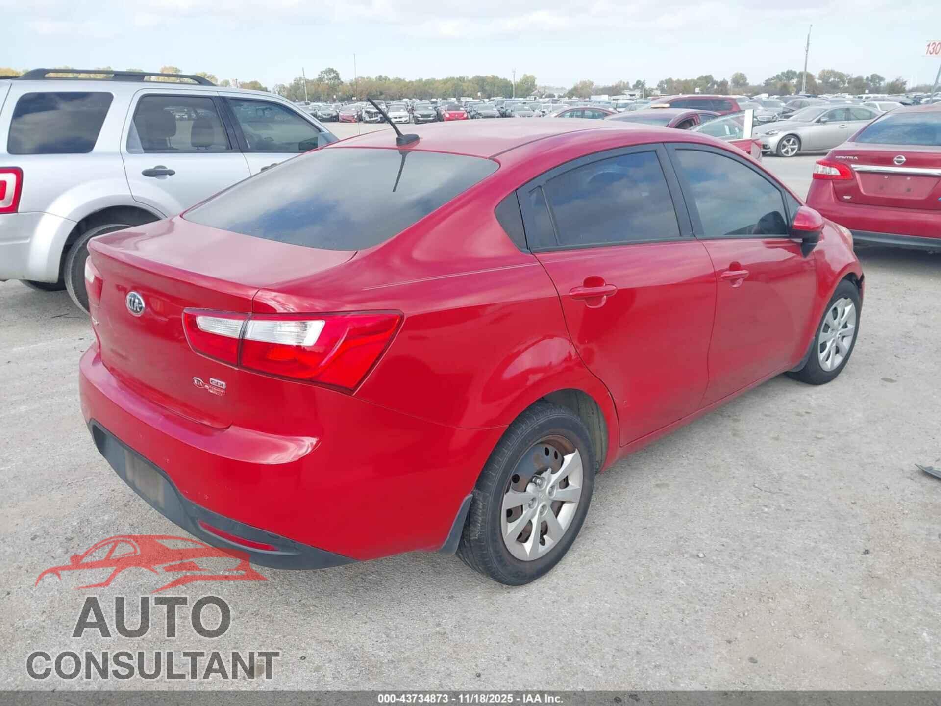 KIA RIO 2014 - KNADM4A35E6355298
