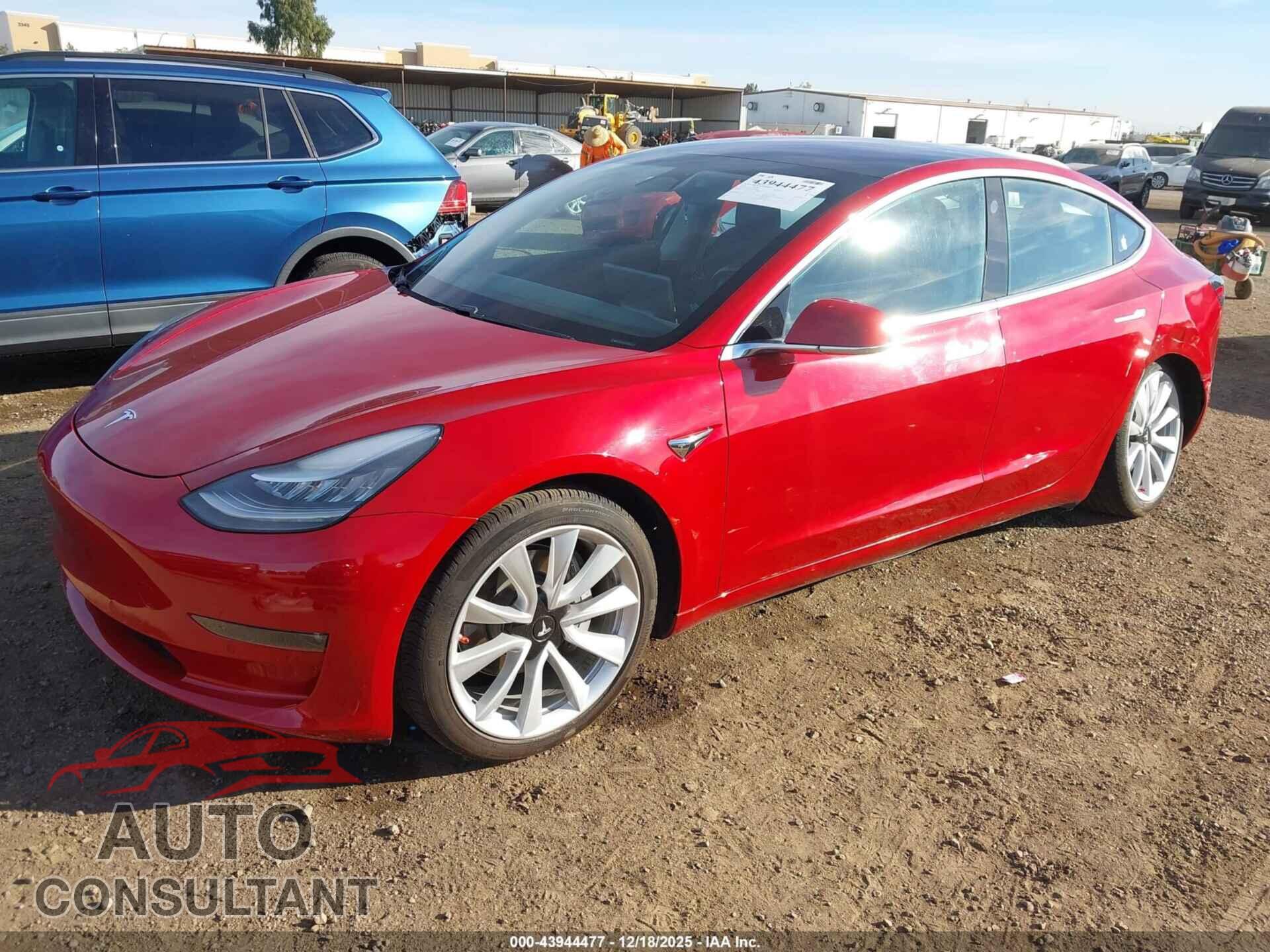 TESLA MODEL 3 2018 - 5YJ3E1EA1JF126182