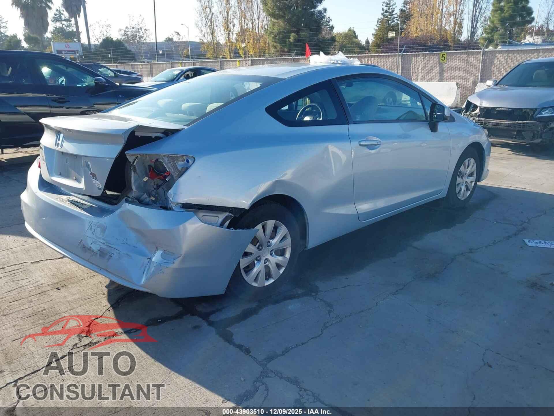 HONDA CIVIC 2012 - 2HGFG3B50CH560389