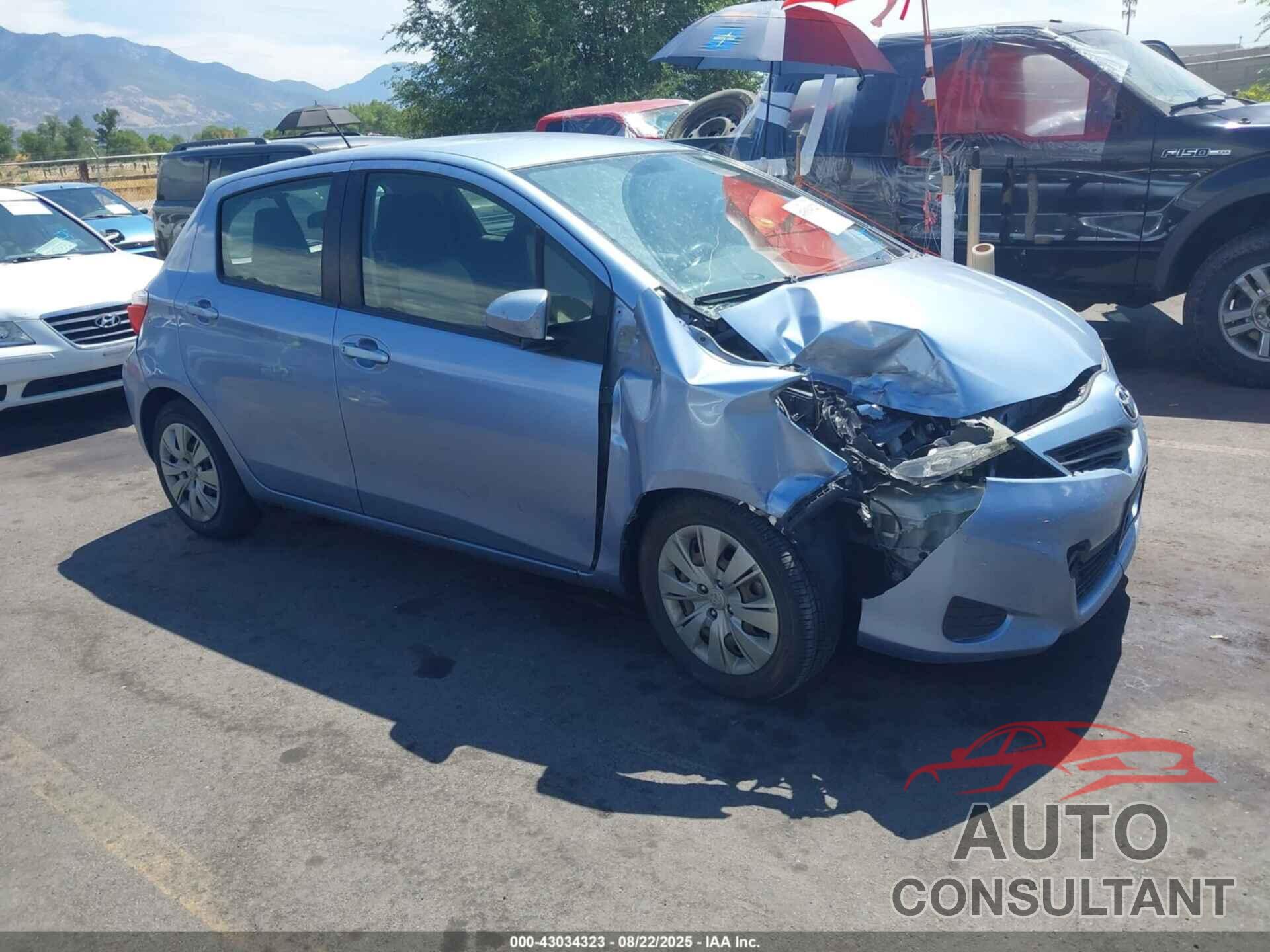 TOYOTA YARIS 2014 - JTDKTUD32ED580685