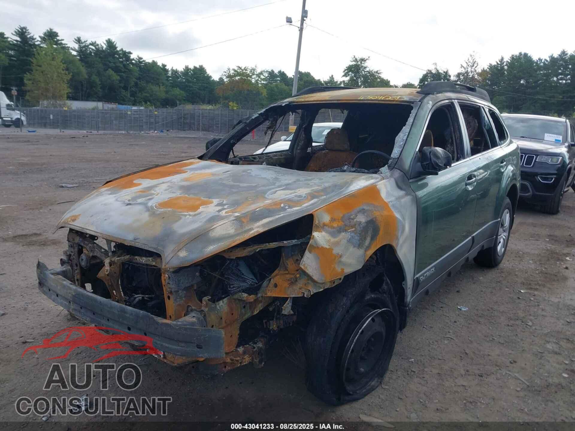 SUBARU OUTBACK 2013 - 4S4BRBAC7D3292913