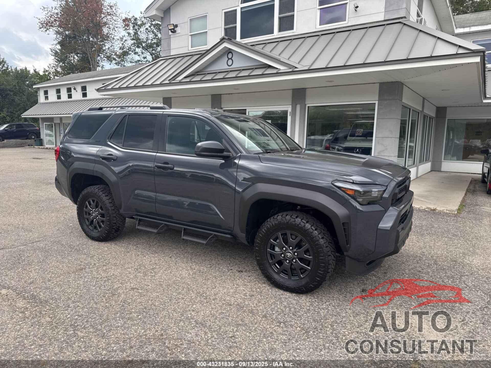 TOYOTA 4RUNNER 2025 - JTEVA5BRXS5020012