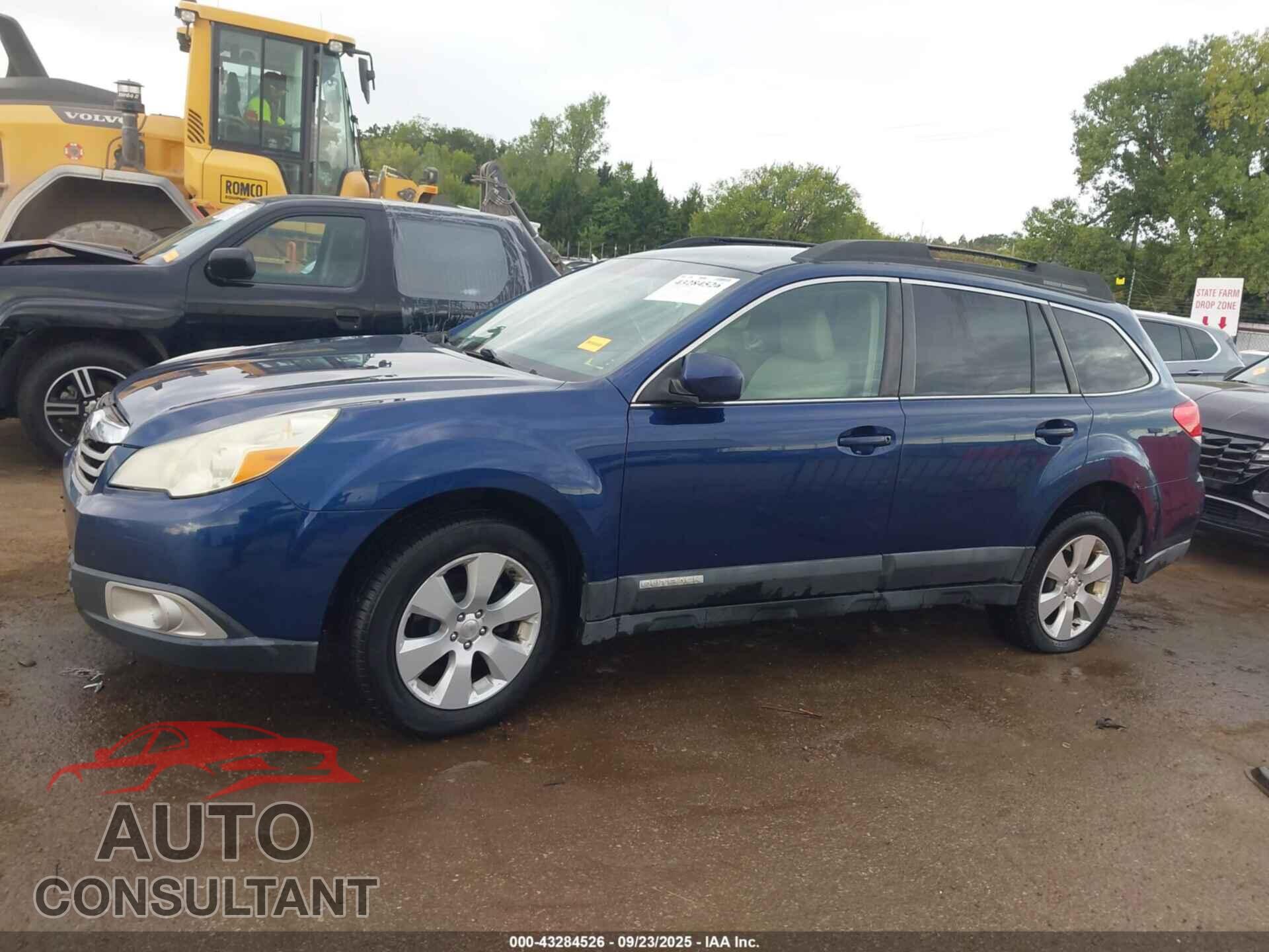 SUBARU OUTBACK 2011 - 4S4BRBCC5B3313106