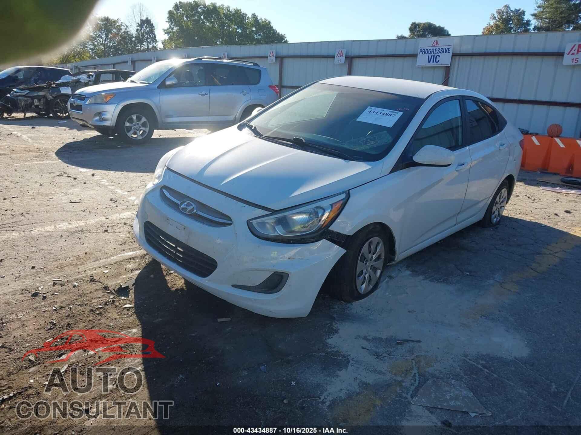 HYUNDAI ACCENT 2017 - KMHCT4AE2HU362045