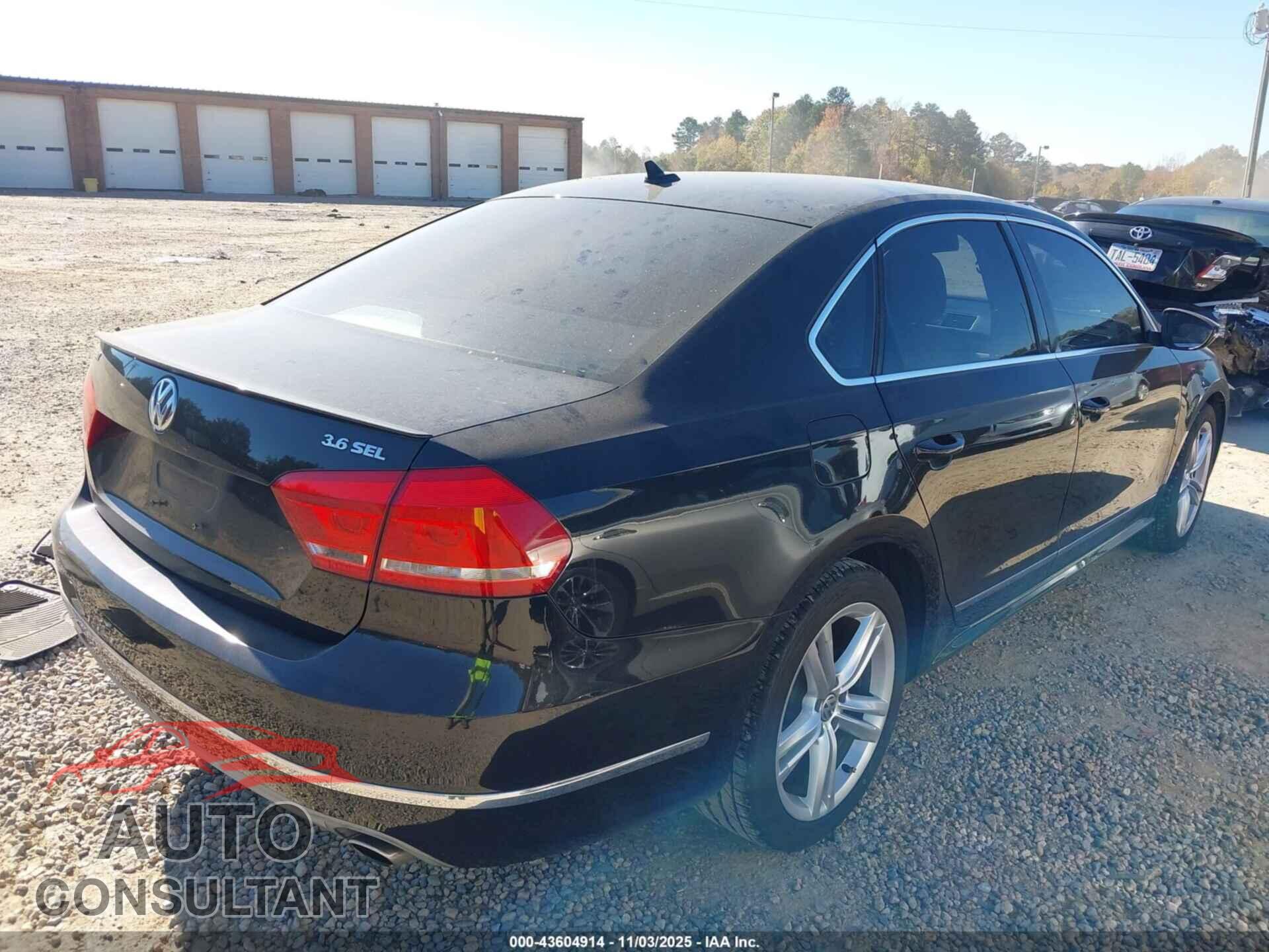 VOLKSWAGEN PASSAT 2012 - 1VWCM7A30CC010269