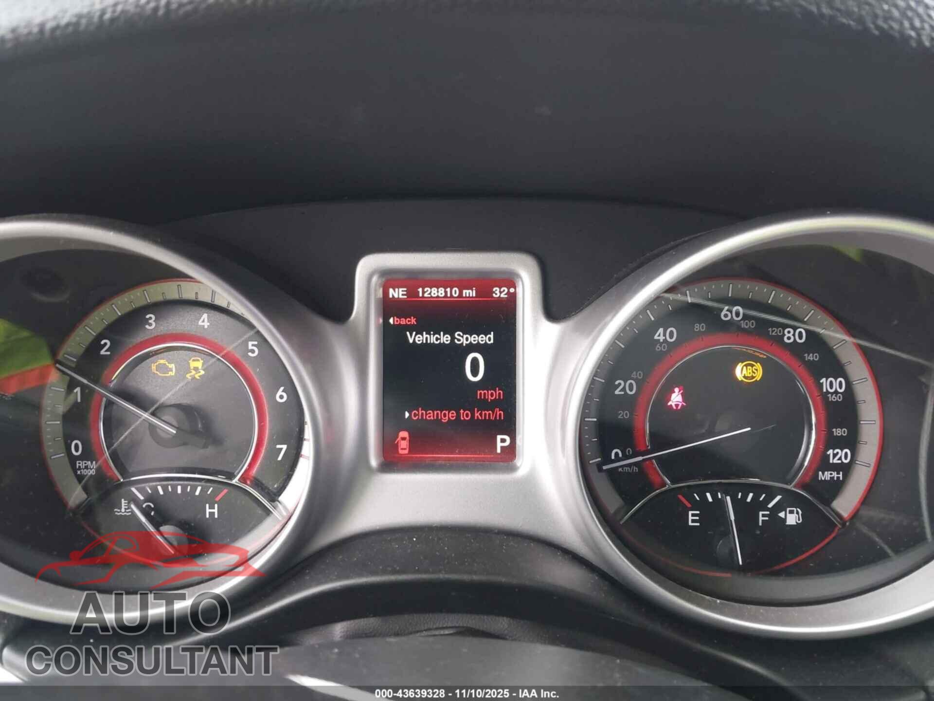 DODGE JOURNEY 2017 - 3C4PDCEG3HT585388