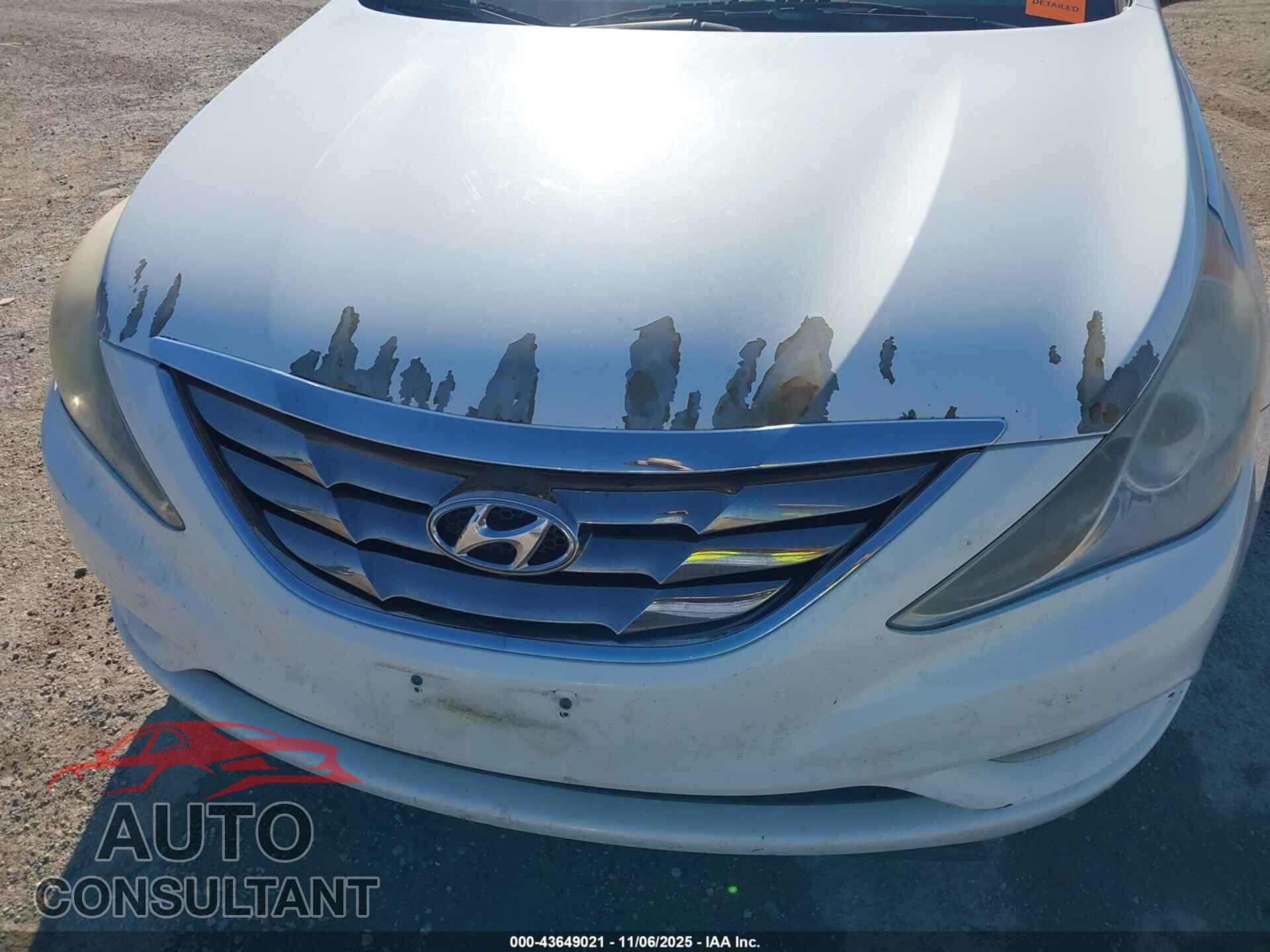 HYUNDAI SONATA 2012 - 5NPEC4AC3CH480314