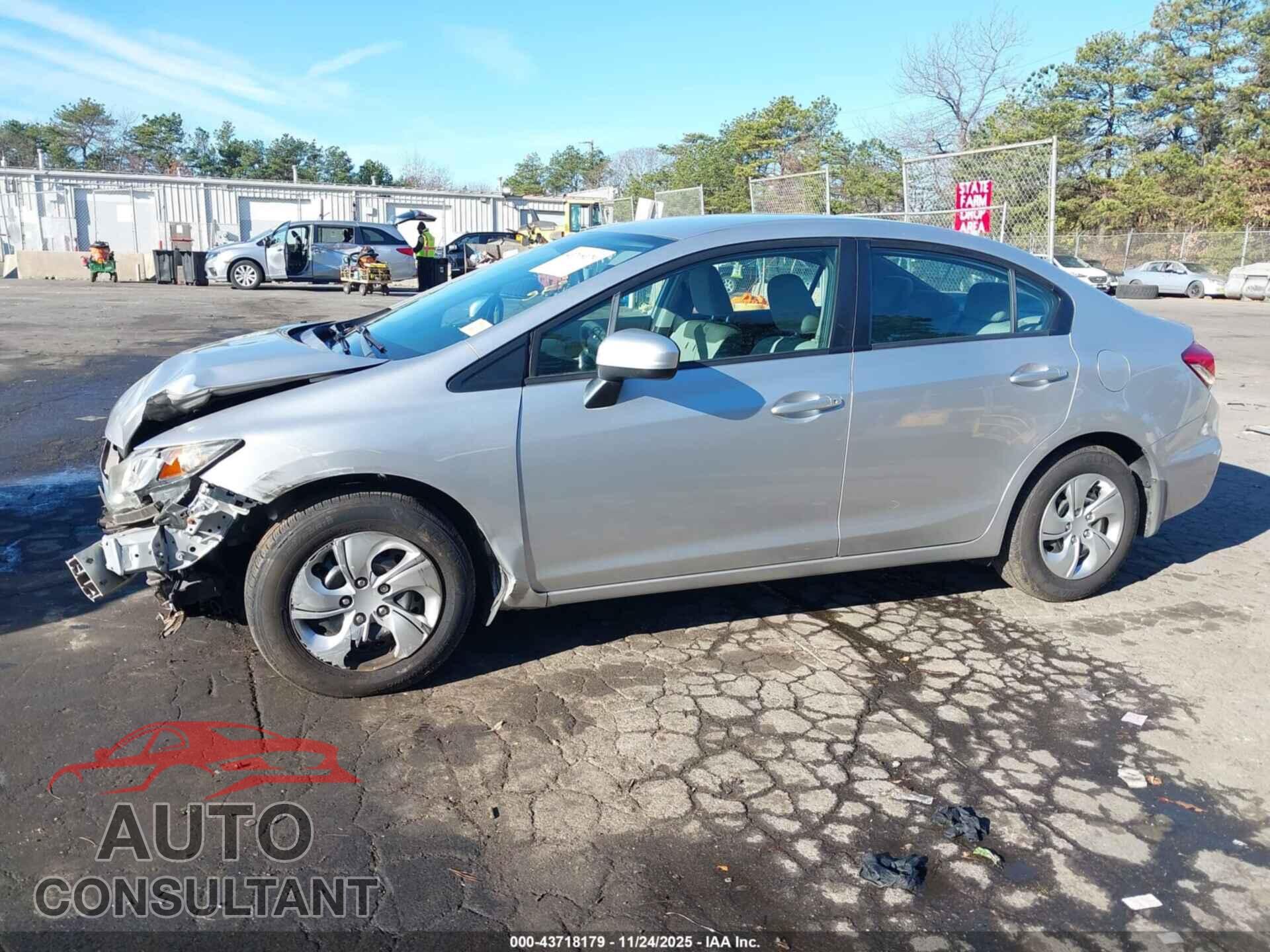 HONDA CIVIC 2014 - 19XFB2F54EE236264