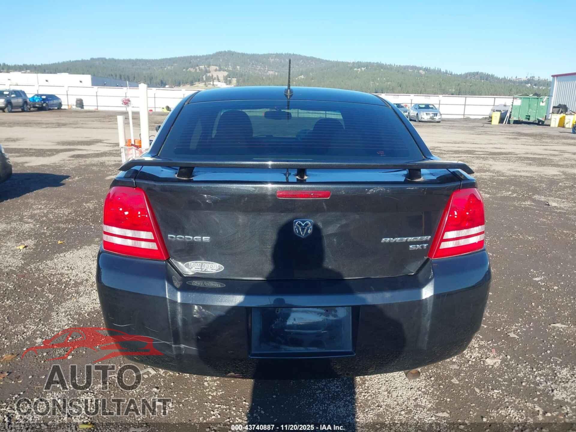 DODGE AVENGER 2009 - 1B3LC56B29N519465
