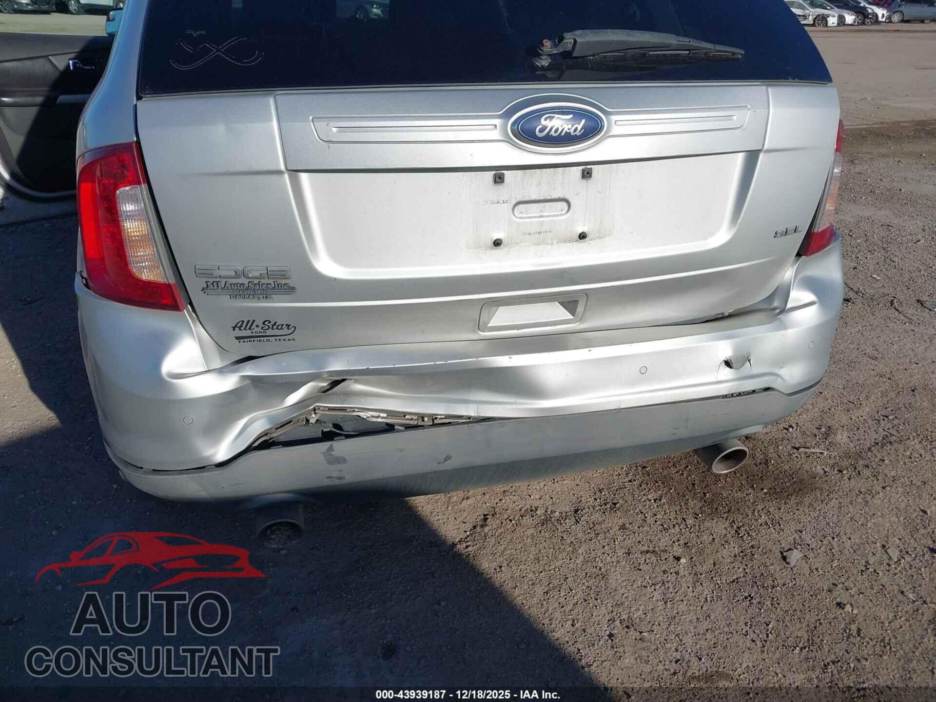 FORD EDGE 2013 - 2FMDK3JC3DBA14786