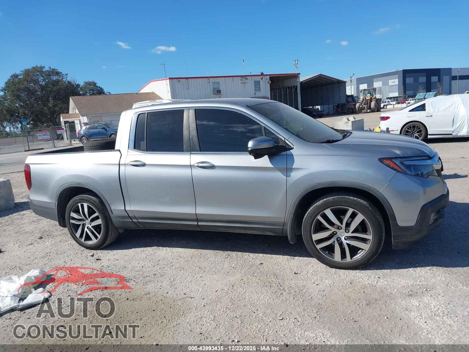 HONDA RIDGELINE 2017 - 5FPYK2F62HB002146