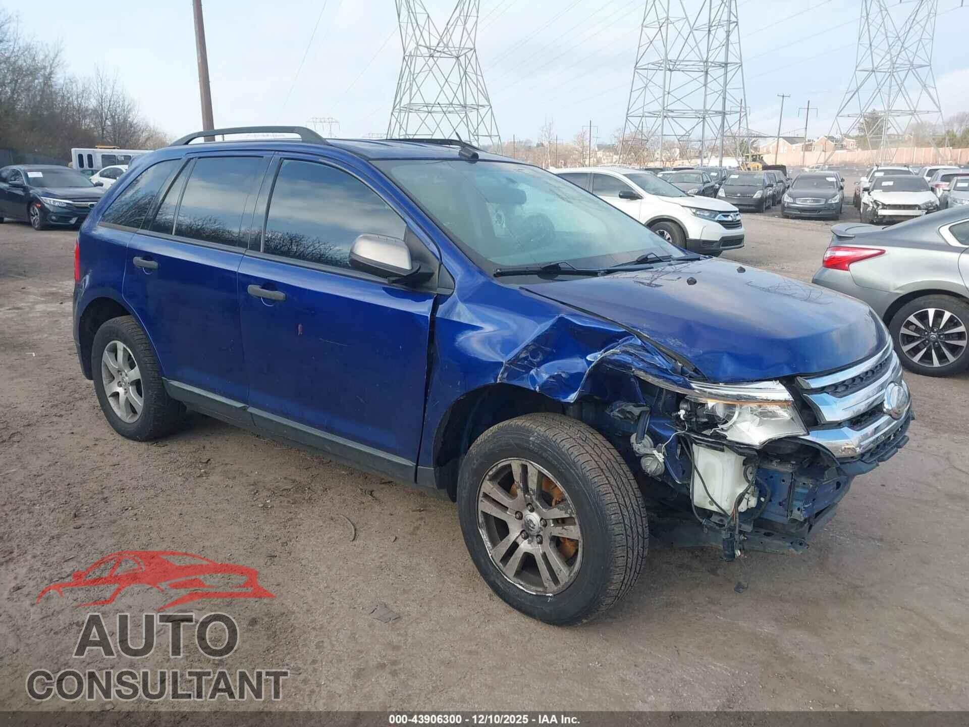 FORD EDGE 2013 - 2FMDK3GC4DBA25335