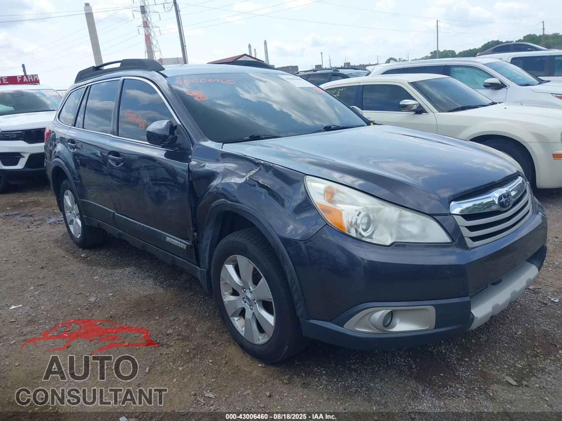 SUBARU OUTBACK 2012 - 4S4BRCKC5C3219073