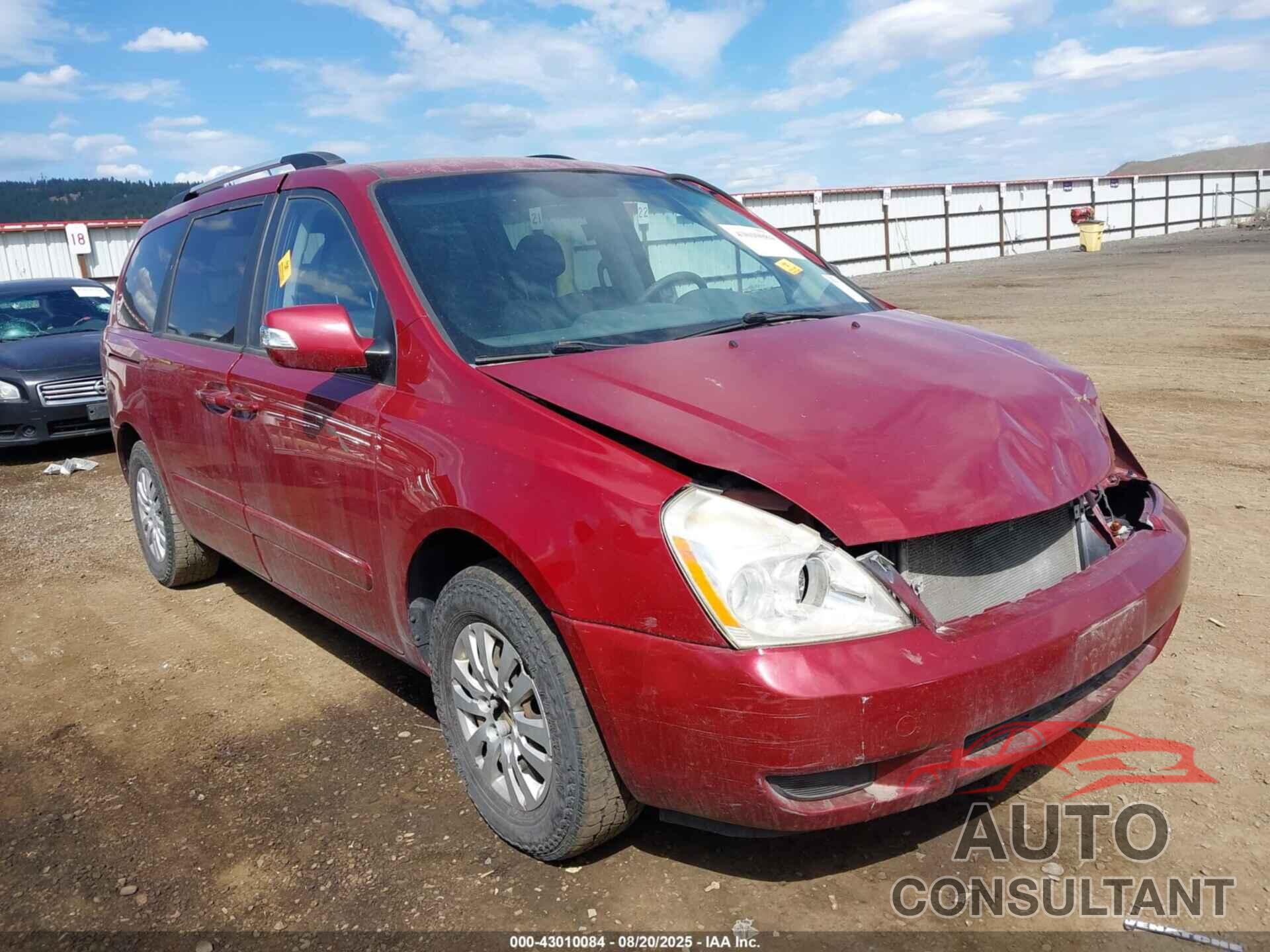 KIA SEDONA 2012 - KNDMG4C78C6485714