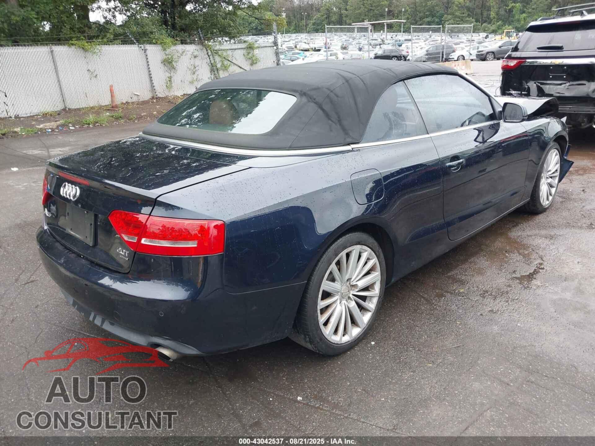 AUDI A5 2010 - WAULFAFH7AN018401