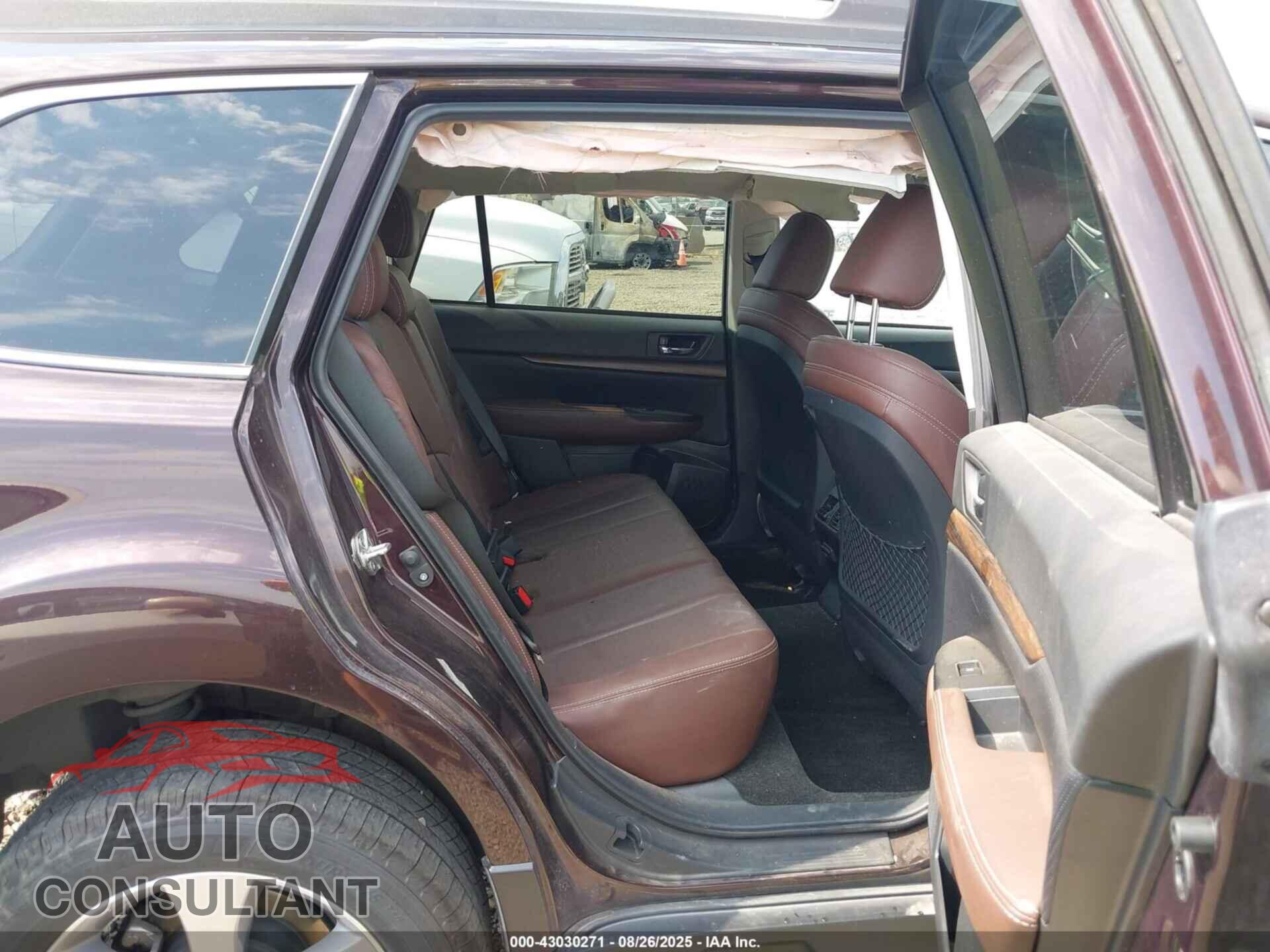 SUBARU OUTBACK 2013 - 4S4BRBSCXD3238648
