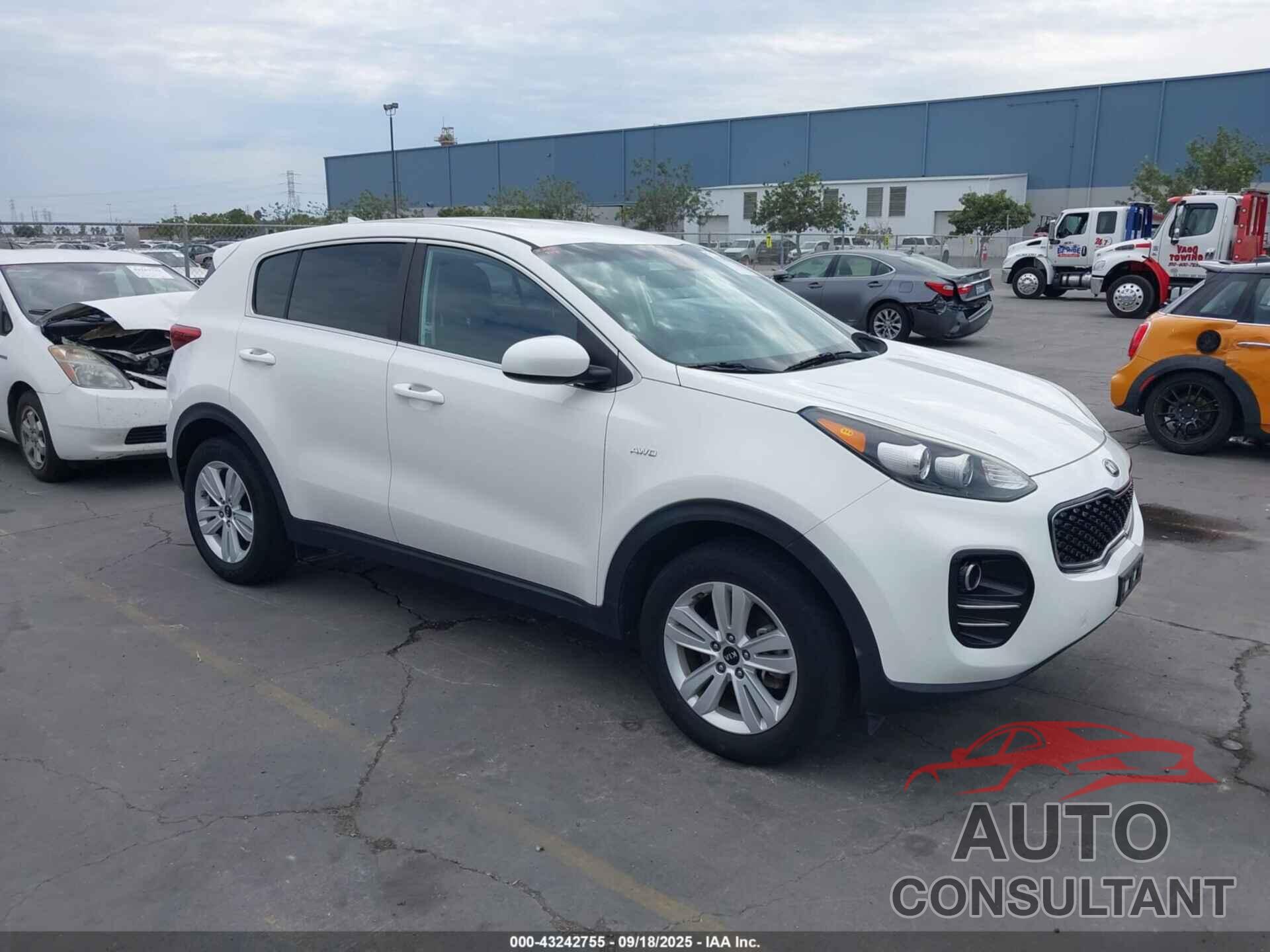 KIA SPORTAGE 2019 - KNDPMCAC1K7584089