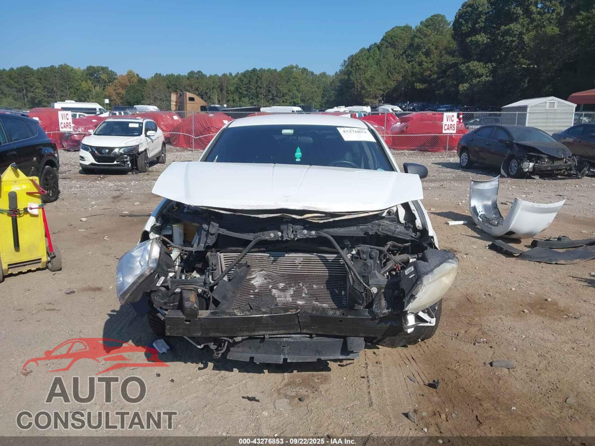 DODGE AVENGER 2012 - 1C3CDZAG7CN327802
