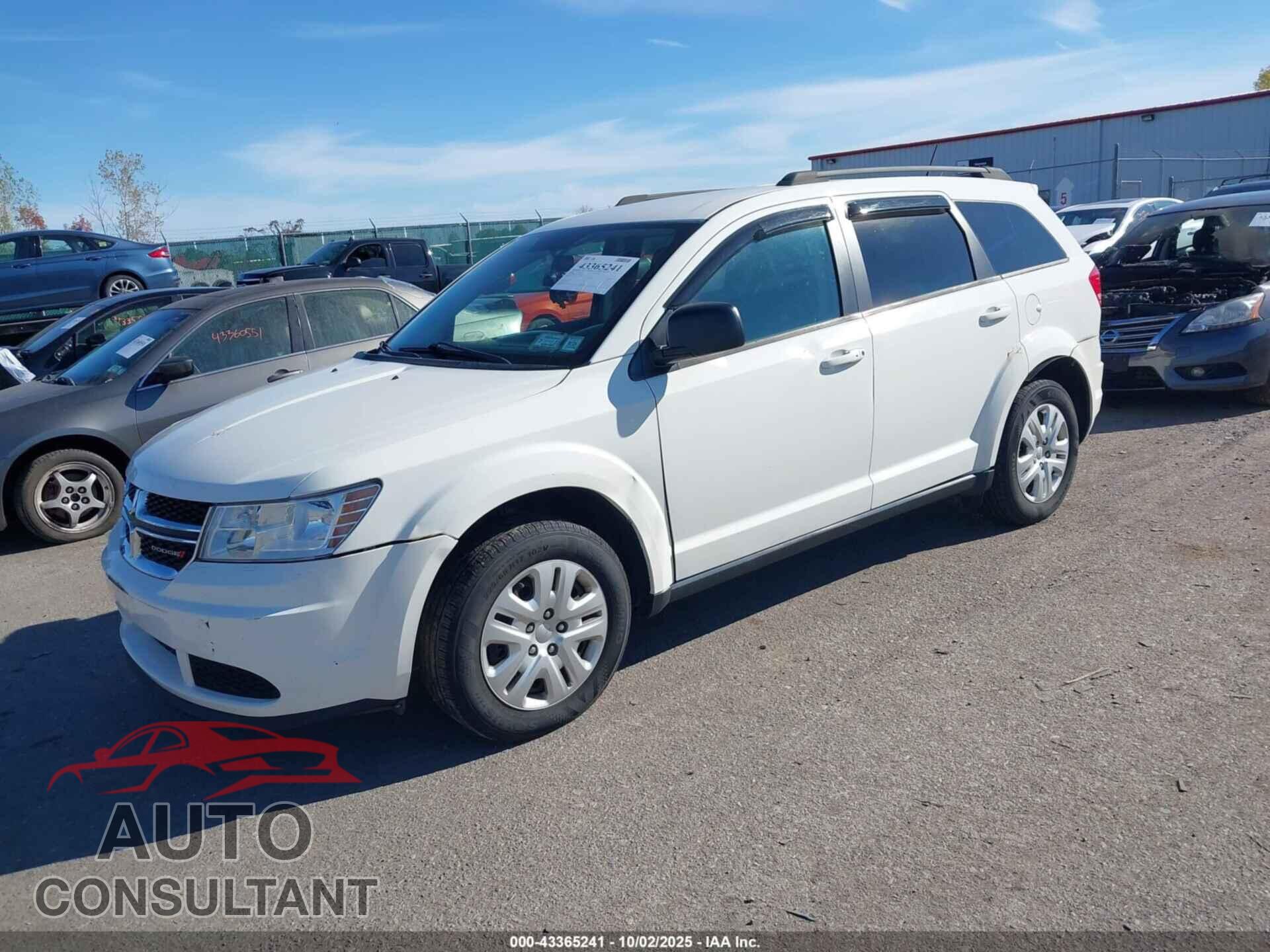 DODGE JOURNEY 2016 - 3C4PDCAB5GT218419