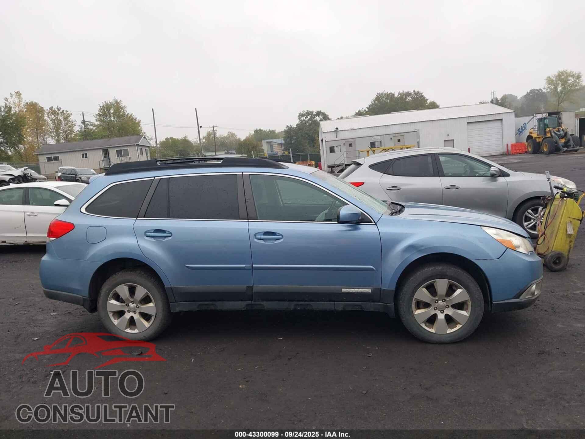 SUBARU OUTBACK 2011 - 4S4BRBCC6B3374254