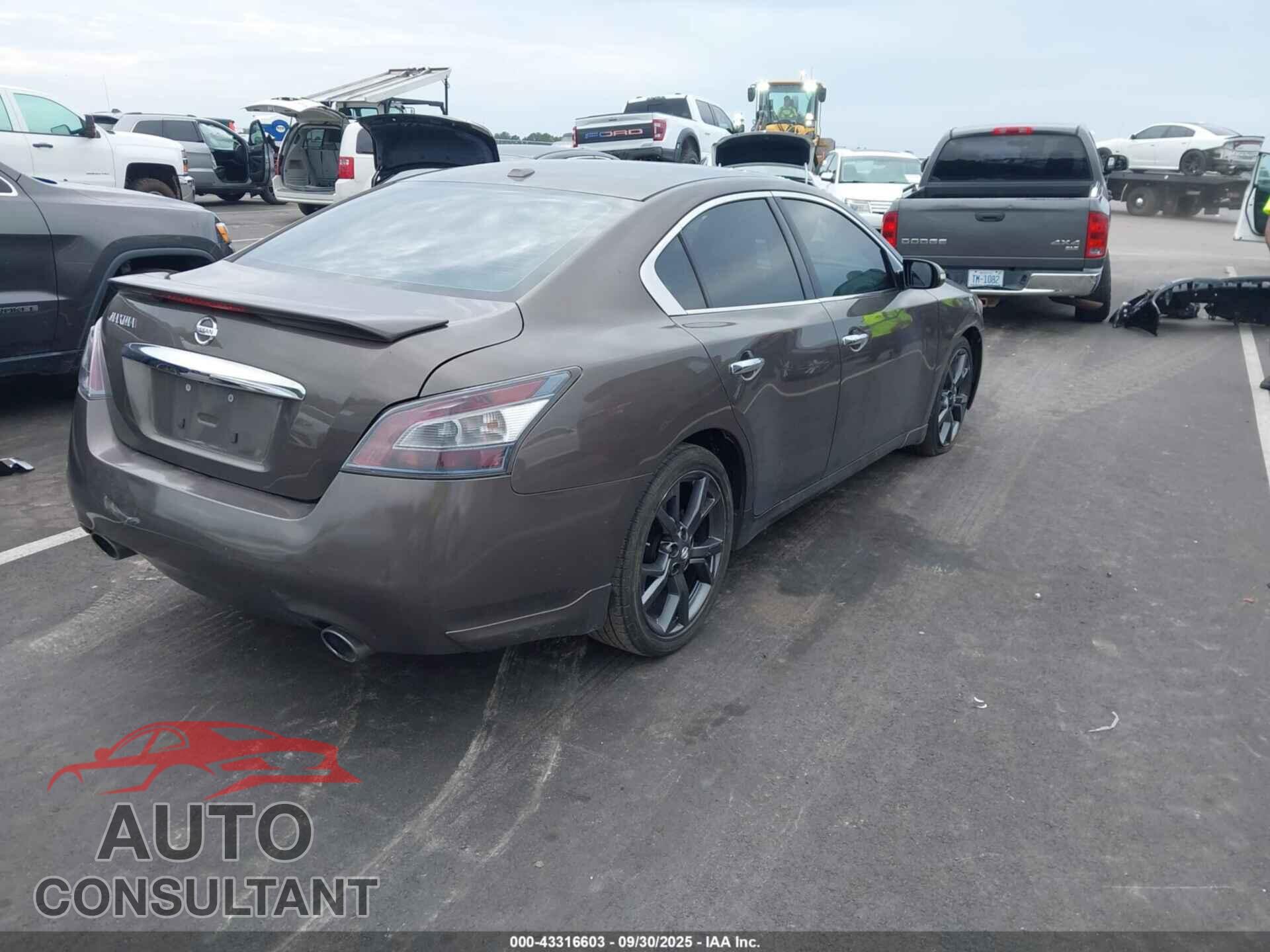 NISSAN MAXIMA 2014 - 1N4AA5AP1EC434241