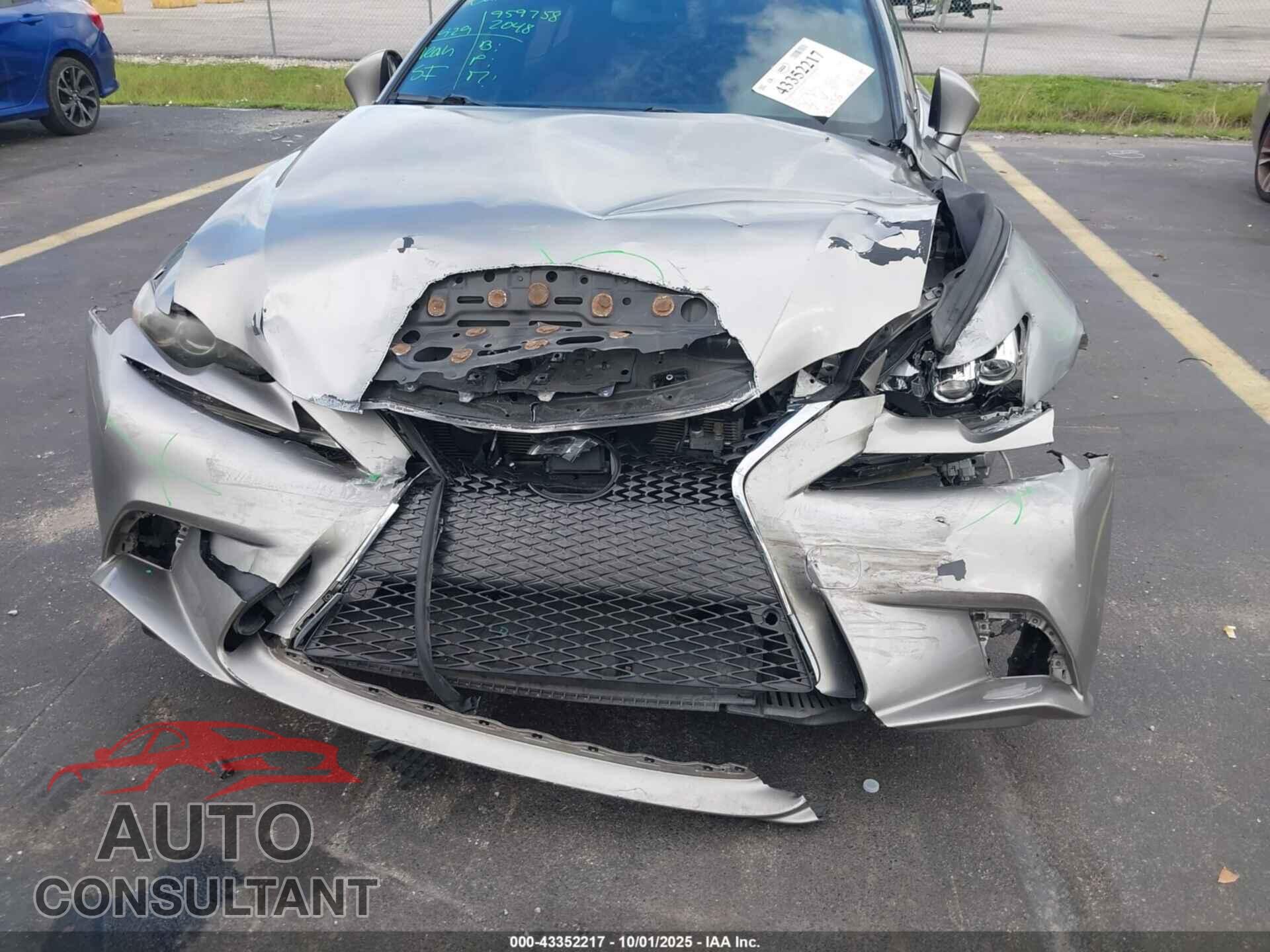 LEXUS IS 200T 2016 - JTHBA1D21G5032314