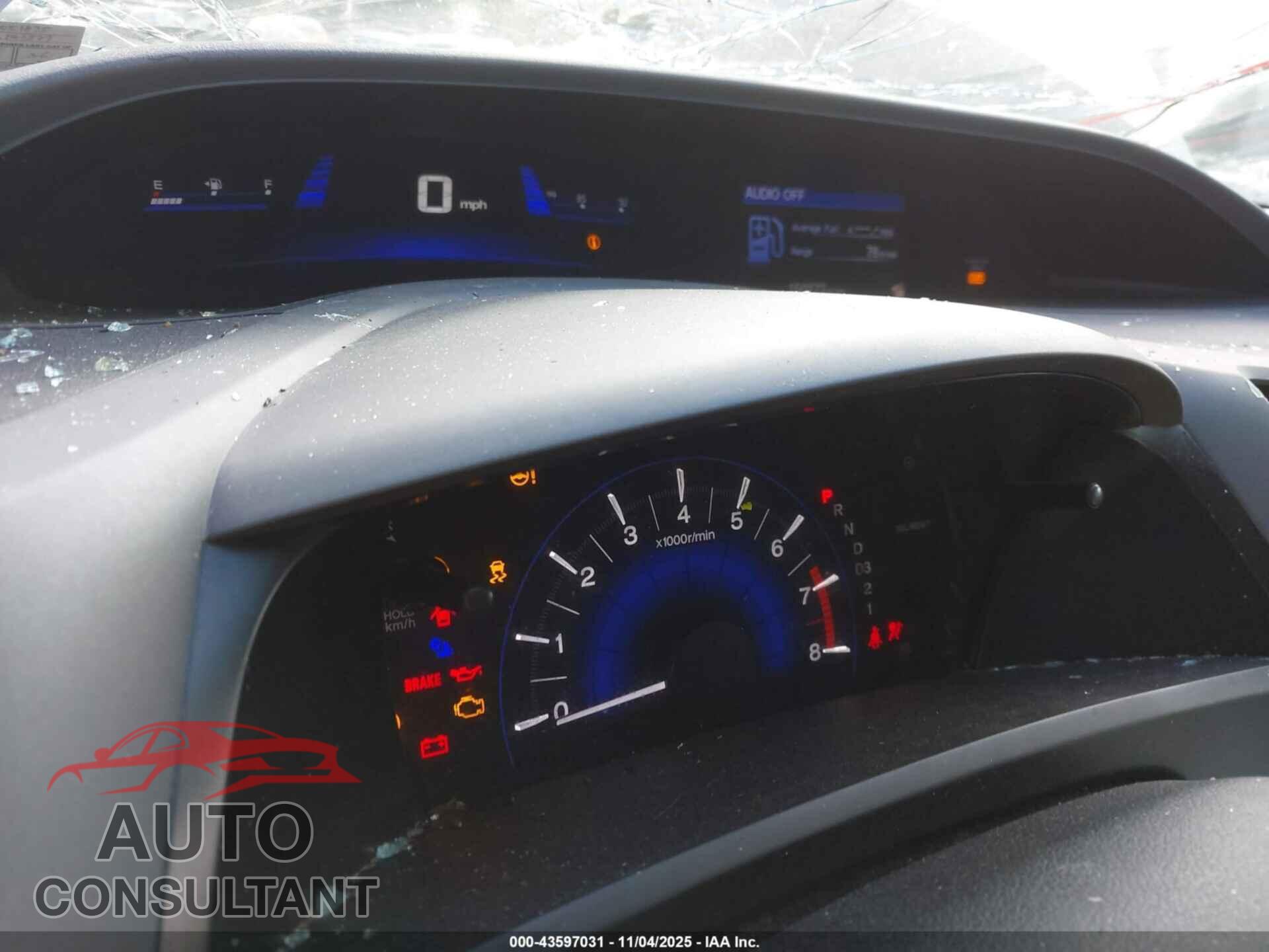 HONDA CIVIC 2012 - 19XFB2F5XCE051875
