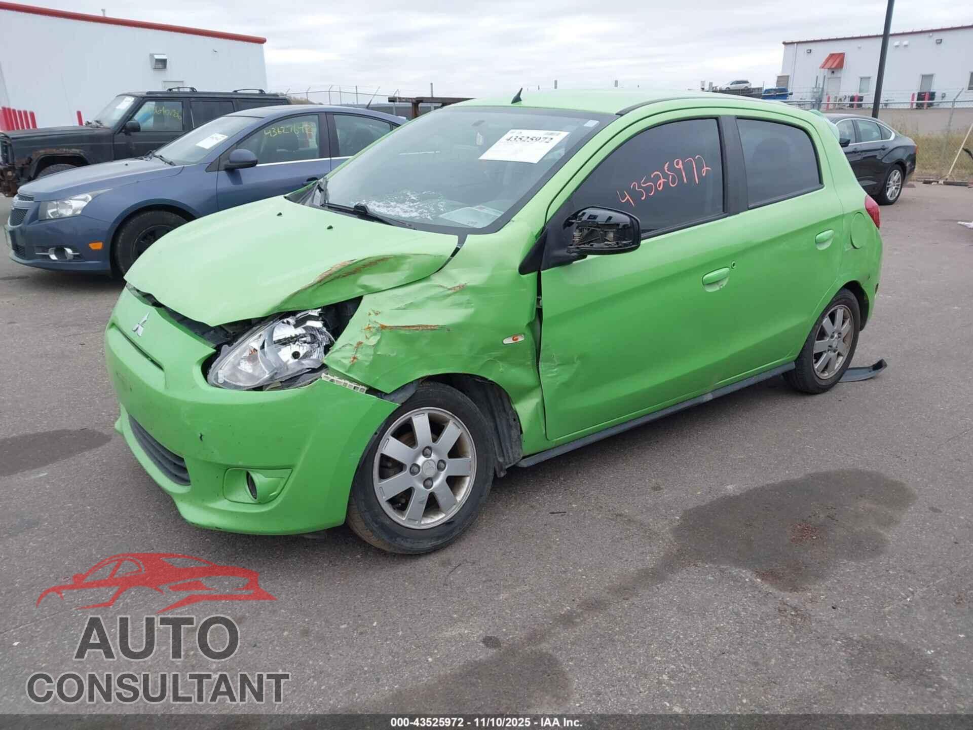 MITSUBISHI MIRAGE 2014 - ML32A4HJ9EH002819