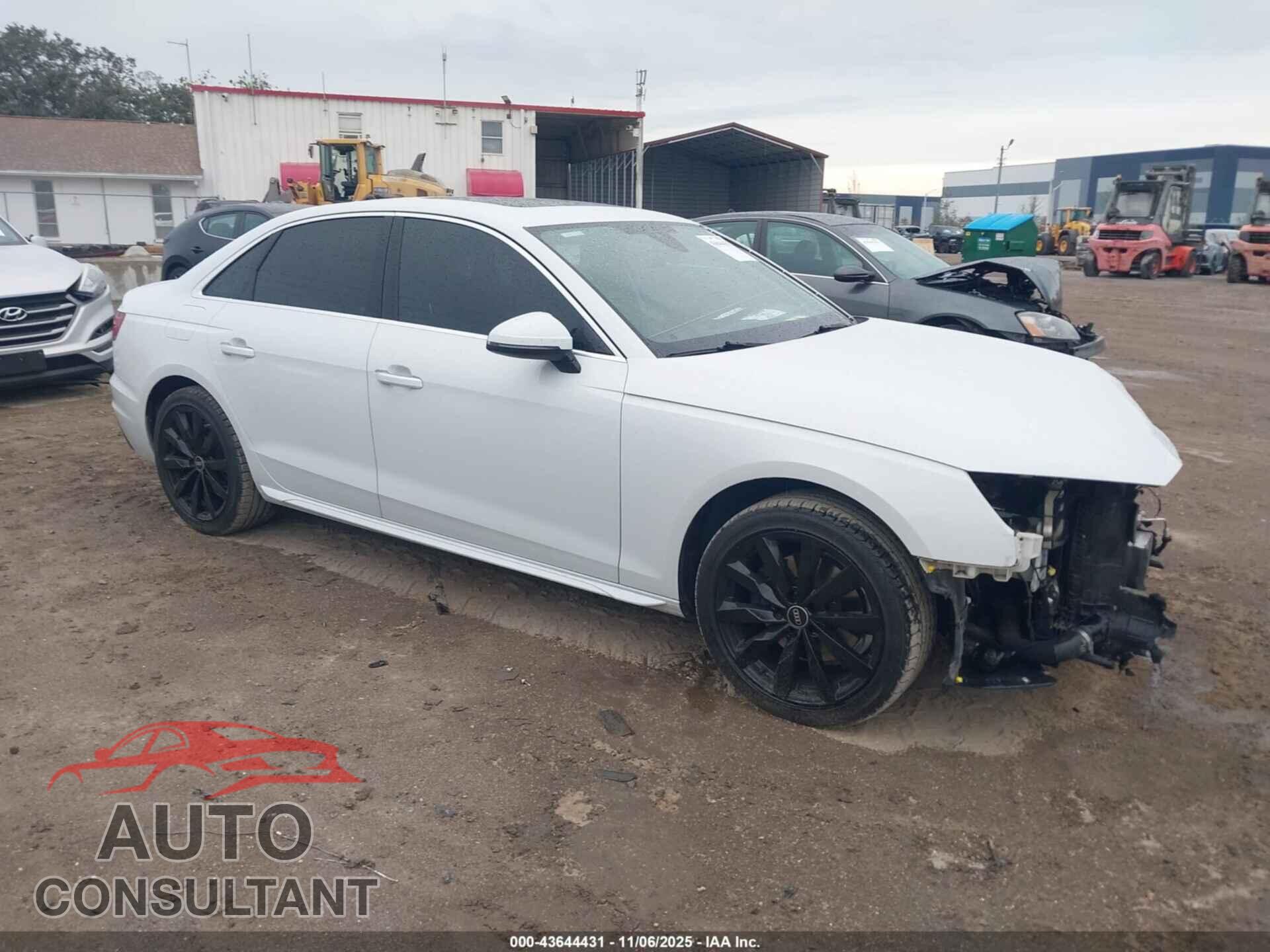 AUDI A4 2021 - WAUABAF48MA078411