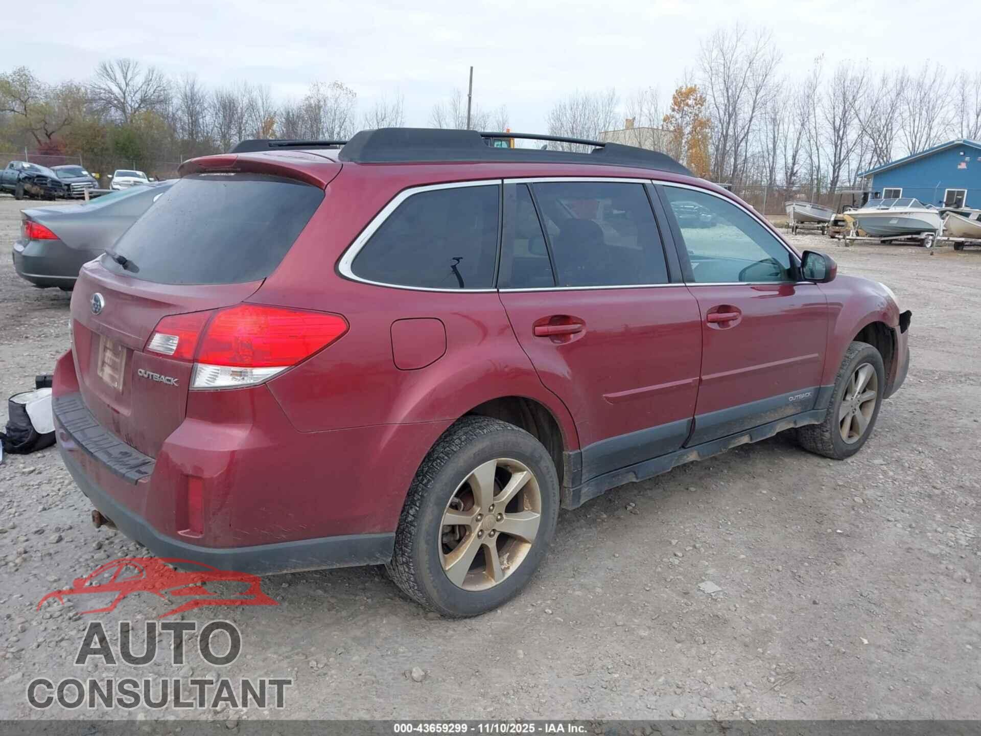 SUBARU OUTBACK 2013 - 4S4BRCCC6D3209894