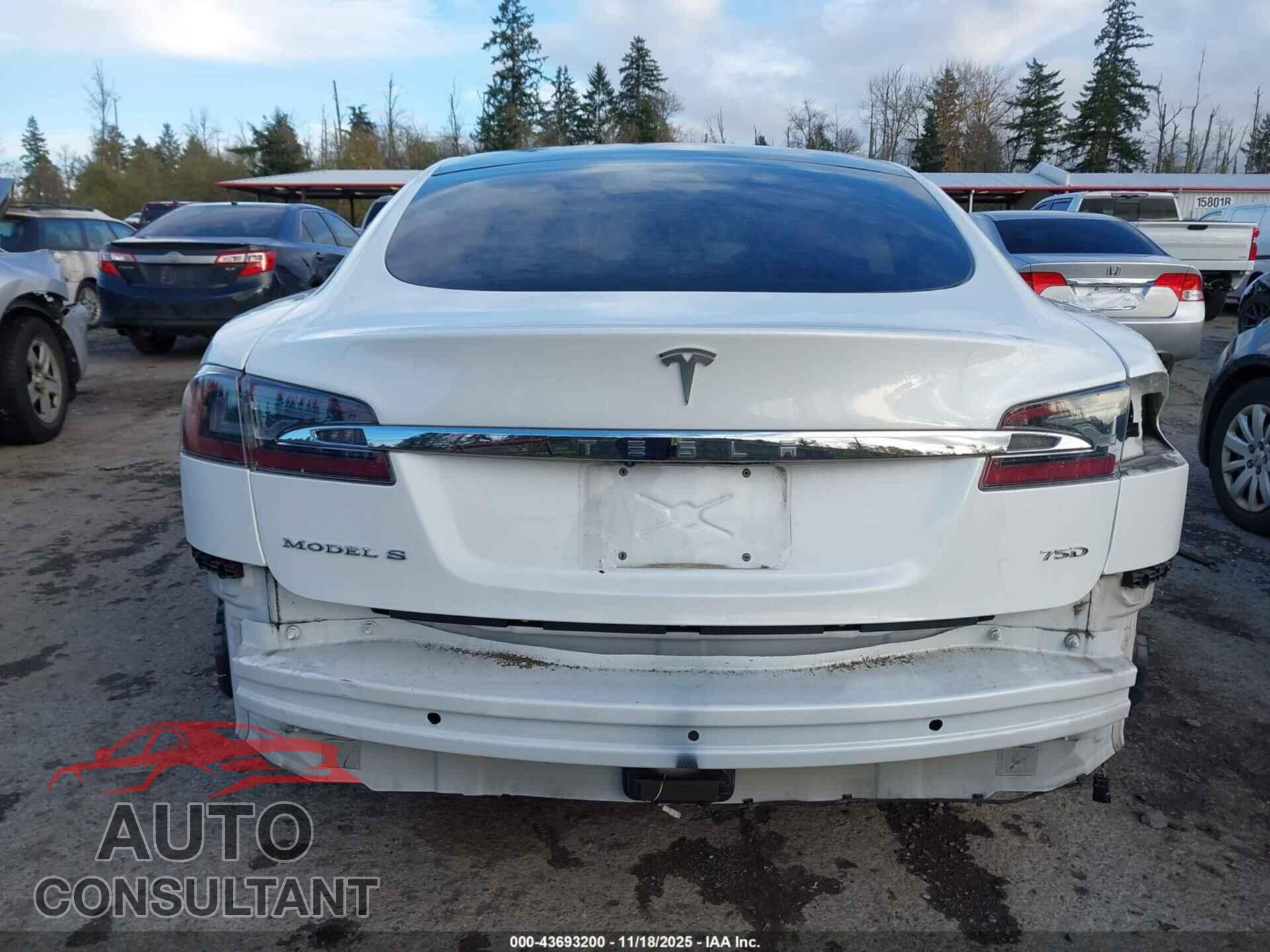 TESLA MODEL S 2017 - 5YJSA1E28HF210980