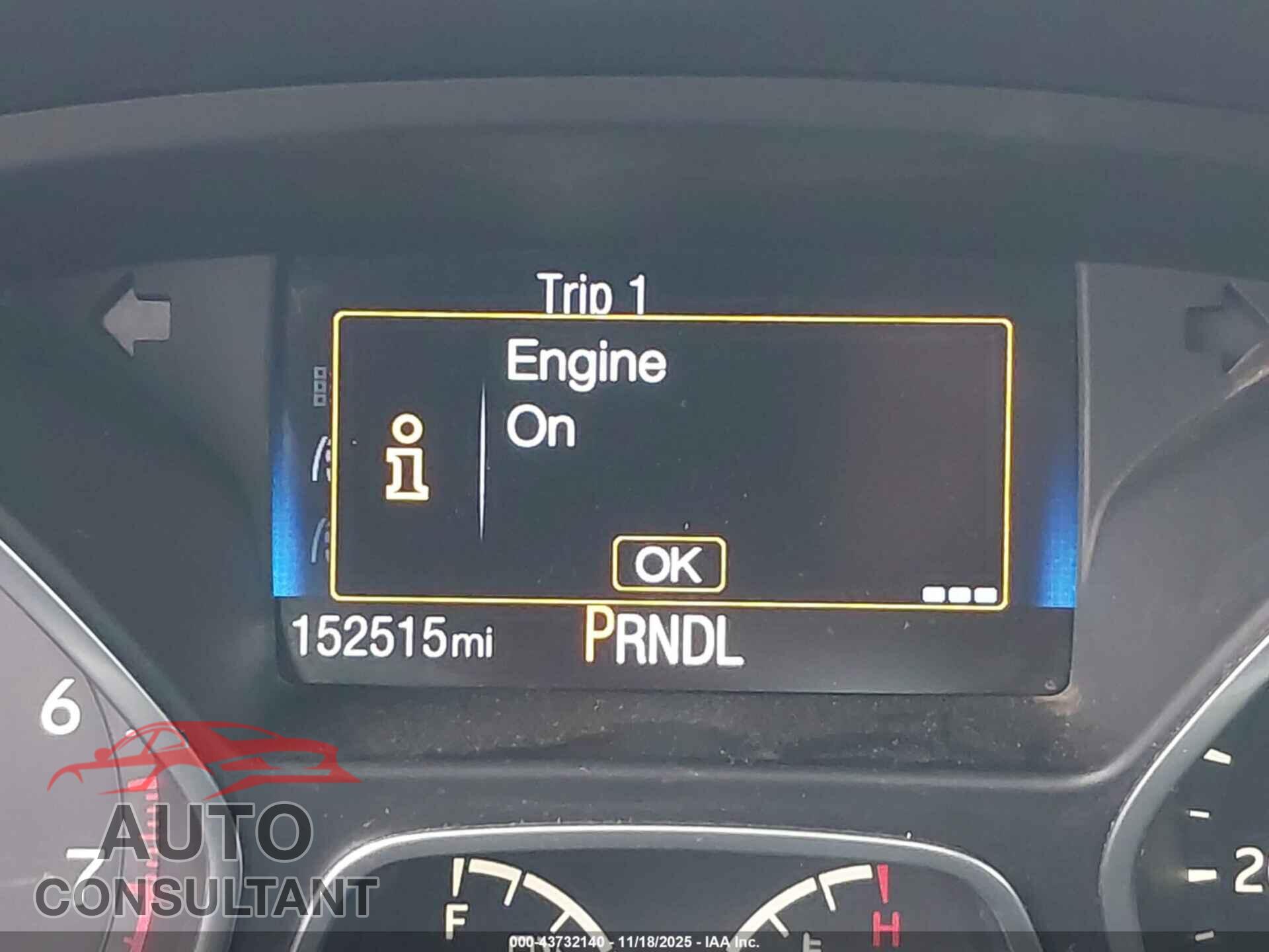 FORD FOCUS 2016 - 1FADP3E24GL323975