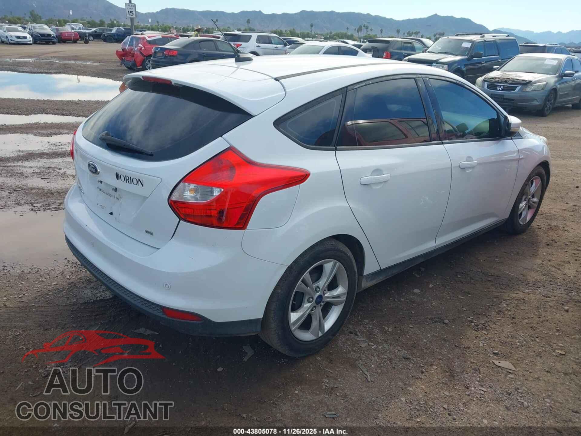 FORD FOCUS 2014 - 1FADP3K21EL375064