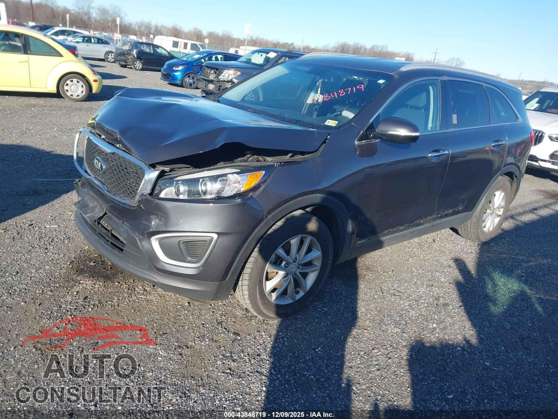 KIA SORENTO 2017 - 5XYPGDA30HG295892