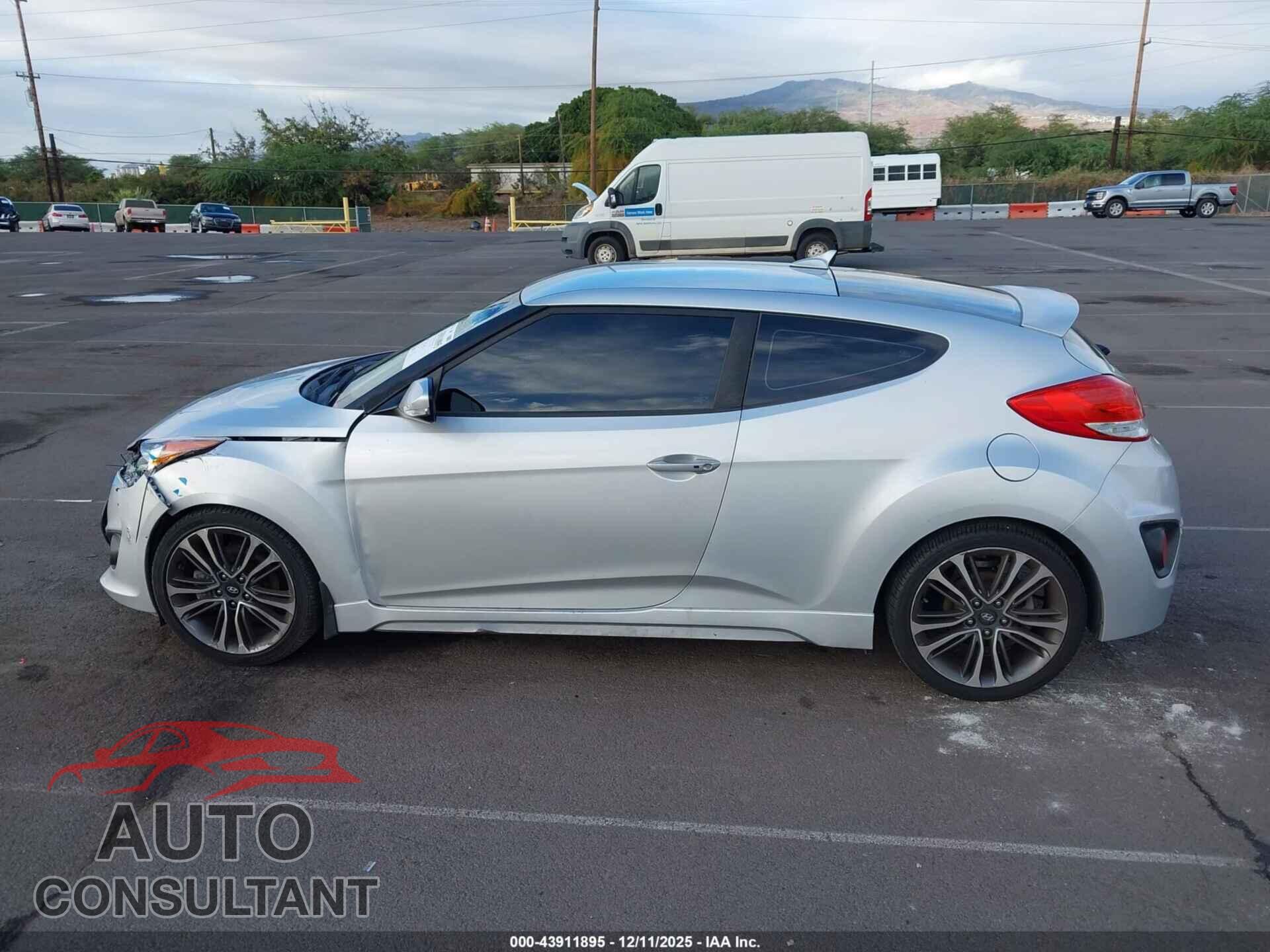 HYUNDAI VELOSTER 2016 - KMHTC6AE3GU289357