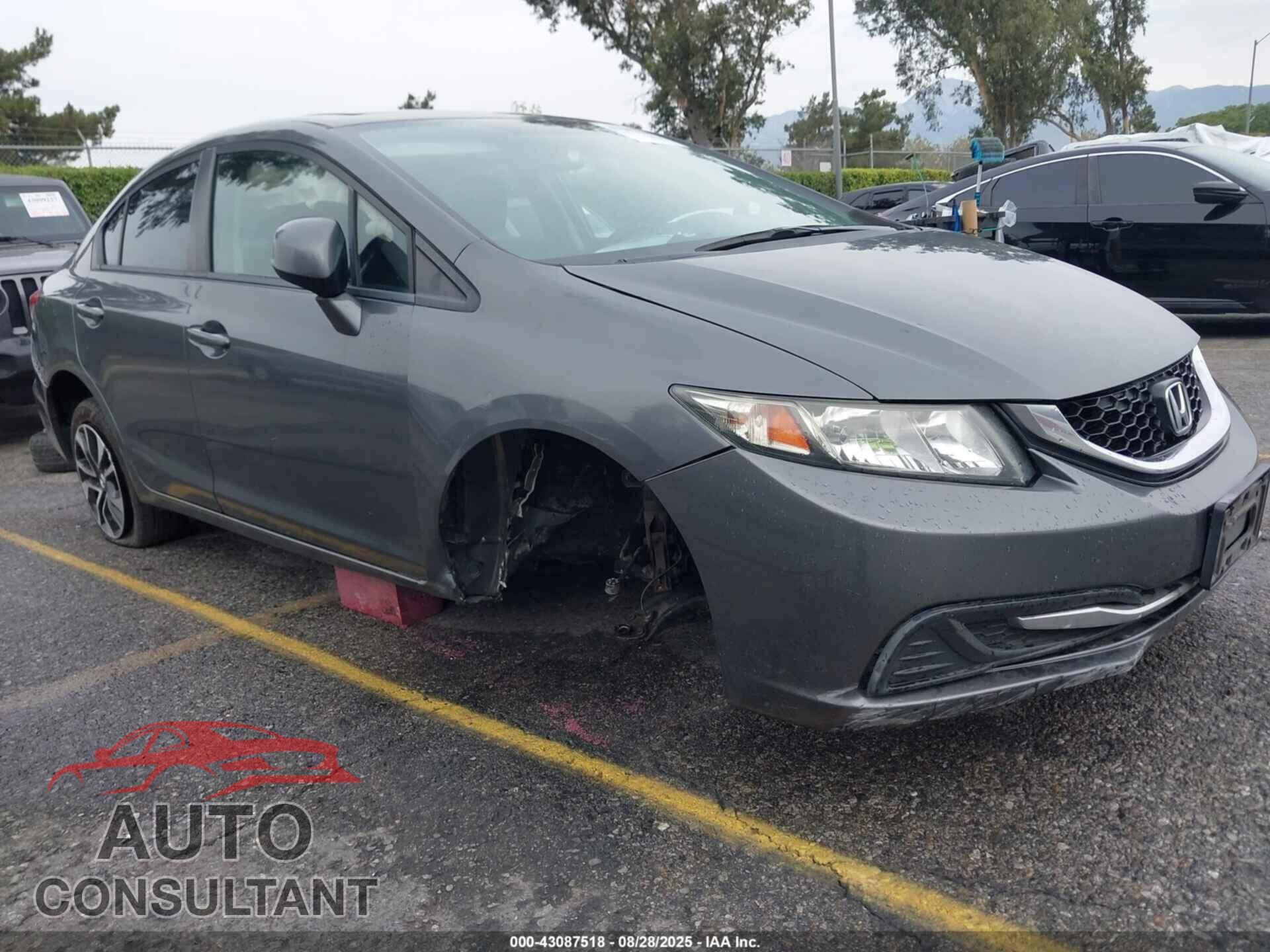 HONDA CIVIC 2013 - 19XFB2F83DE256983