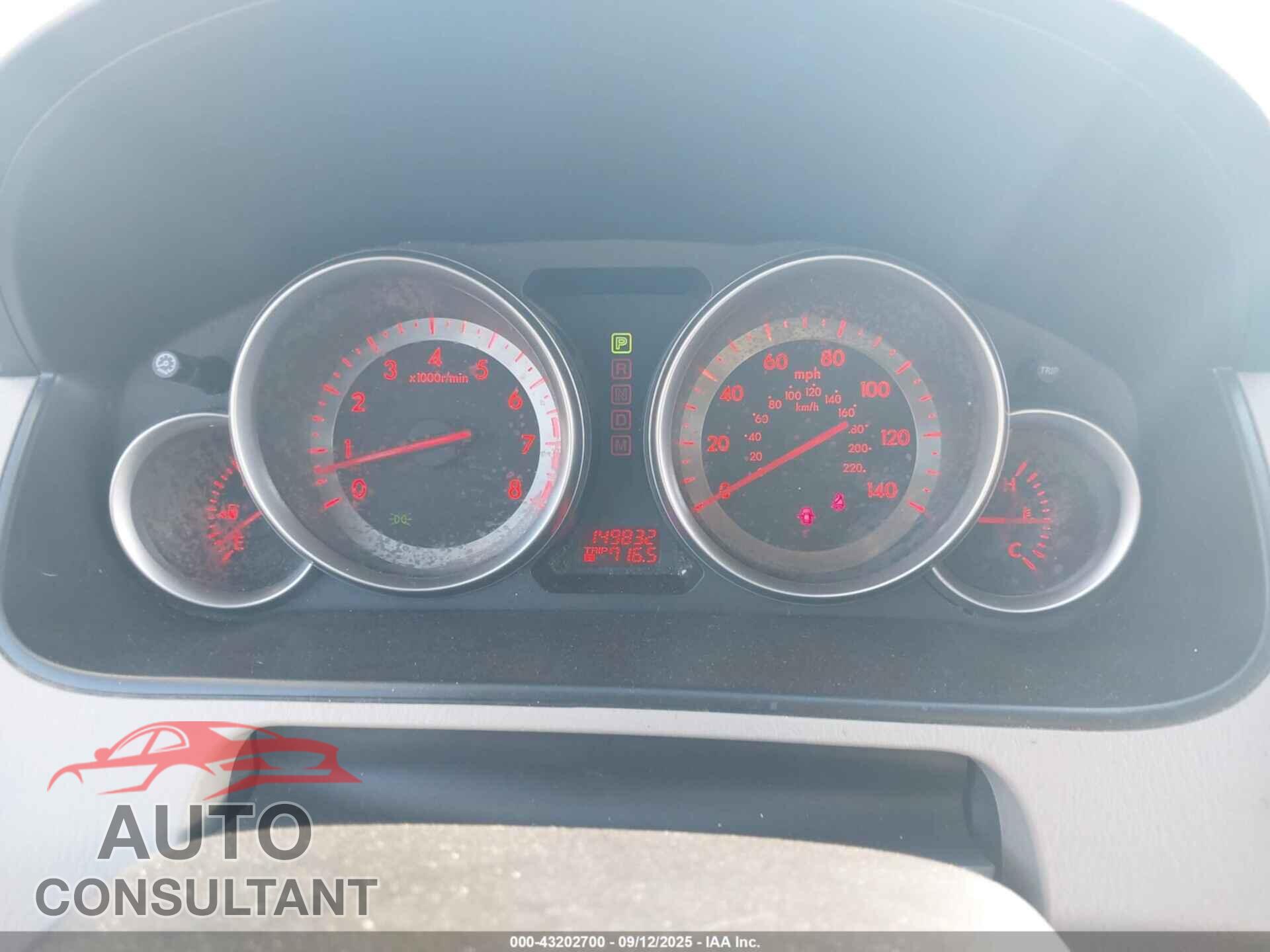 MAZDA CX-9 2009 - JM3TB28VX90178022