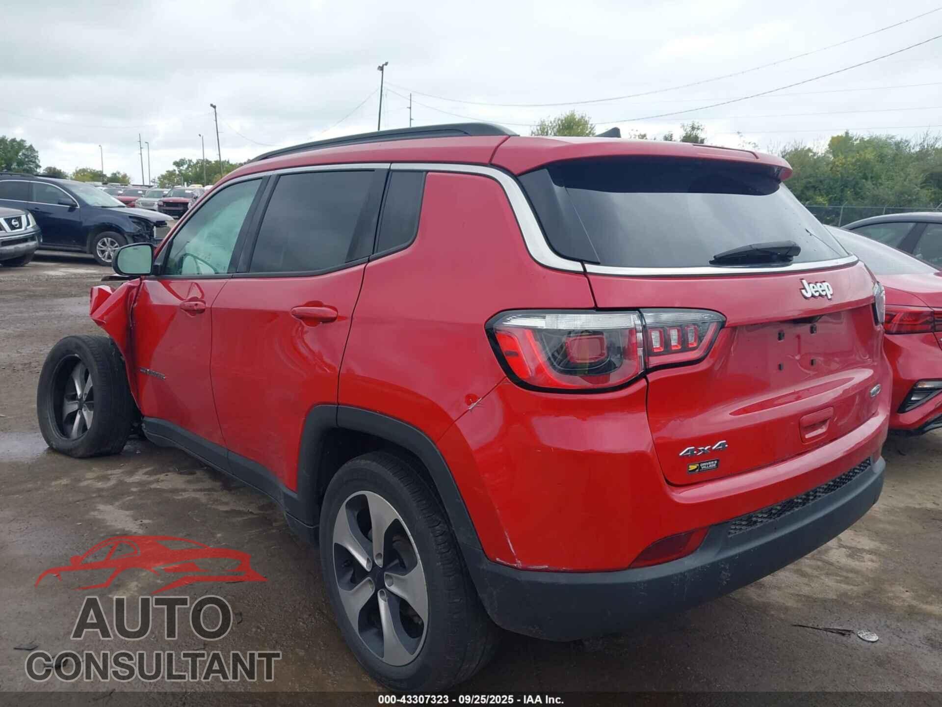 JEEP NEW COMPASS 2017 - 3C4NJDBB3HT617044