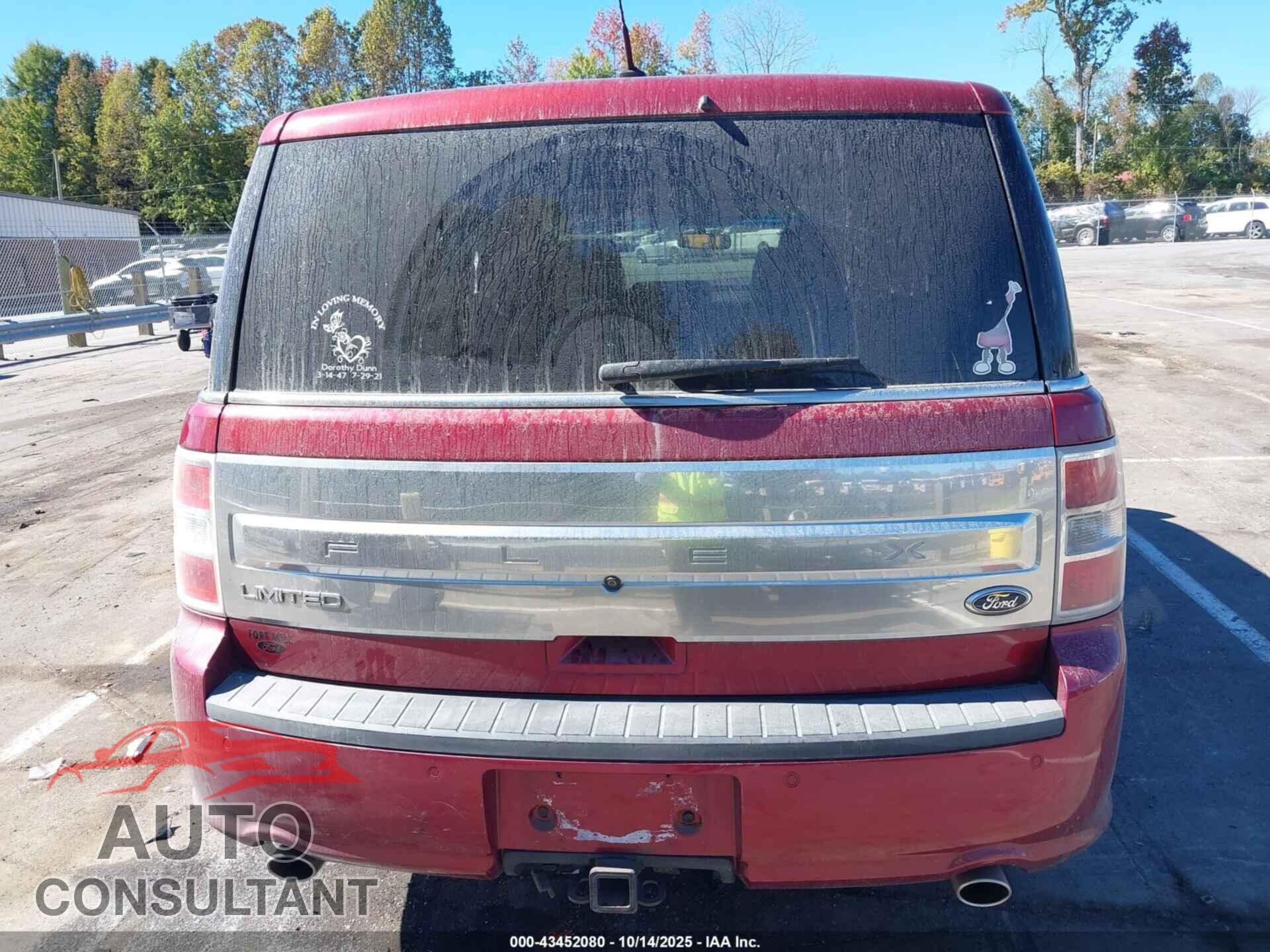 FORD FLEX 2013 - 2FMGK5D8XDBD28967