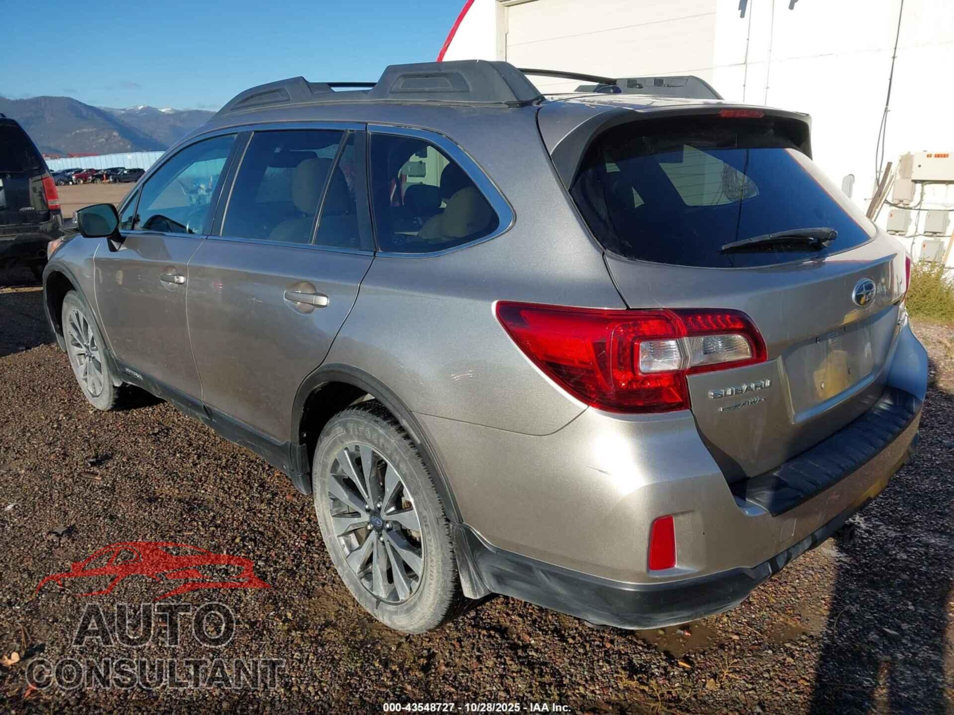 SUBARU OUTBACK 2015 - 4S4BSALC5F3267006