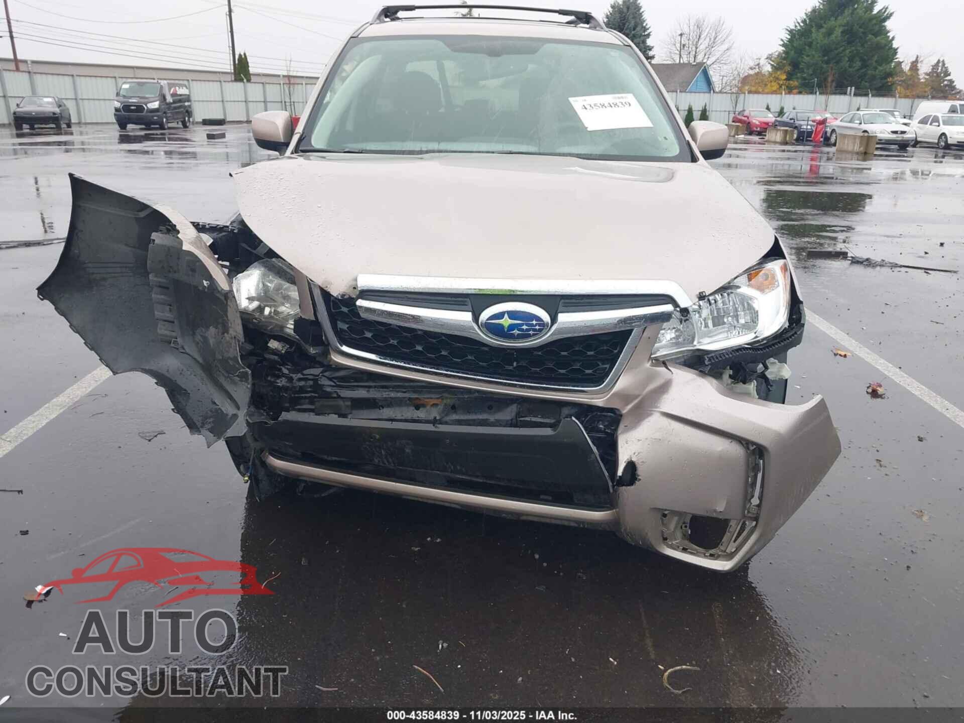 SUBARU FORESTER 2014 - JF2SJAEC1EH514531