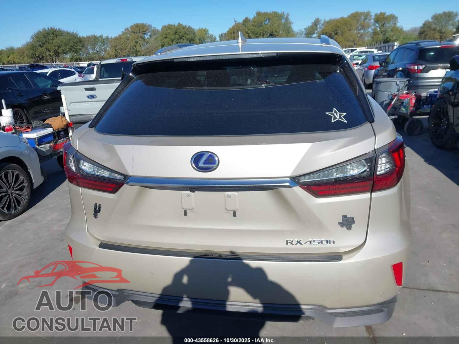 LEXUS RX 450H 2018 - 2T2BGMCA3JC024750