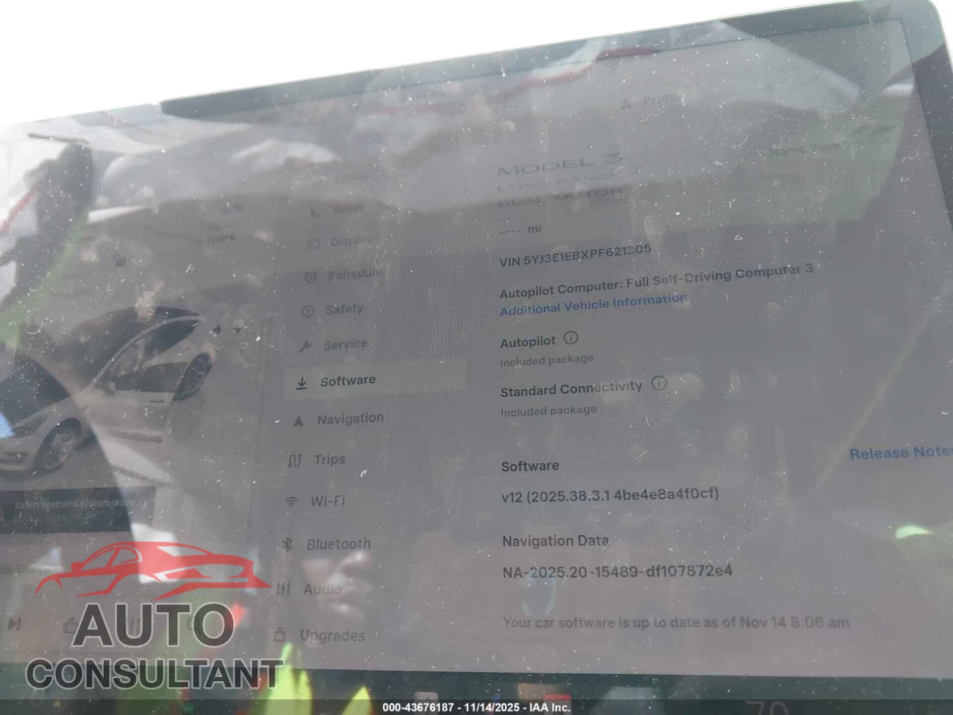 TESLA MODEL 3 2023 - 5YJ3E1EBXPF621305