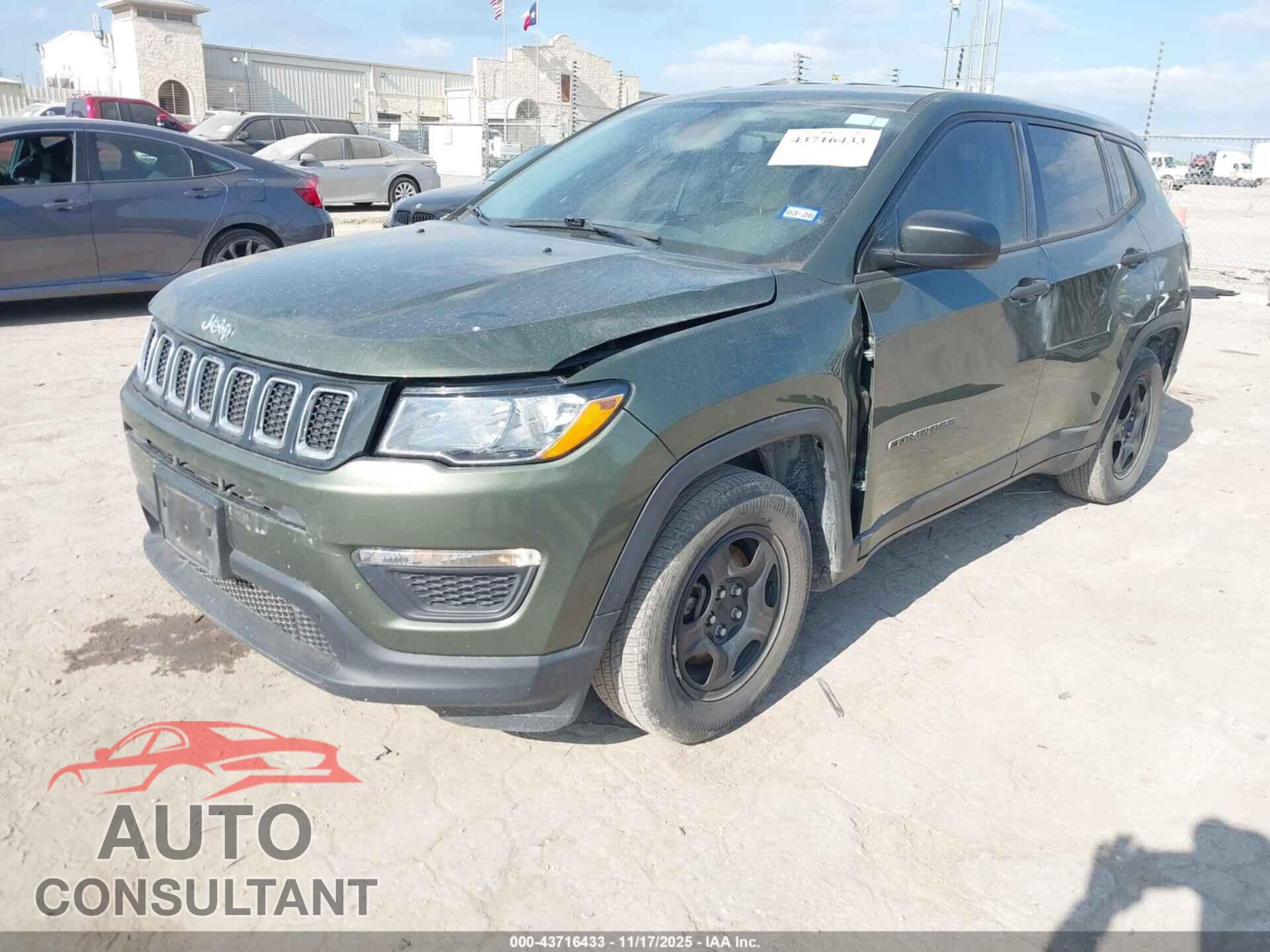 JEEP COMPASS 2020 - 3C4NJCAB3LT162751