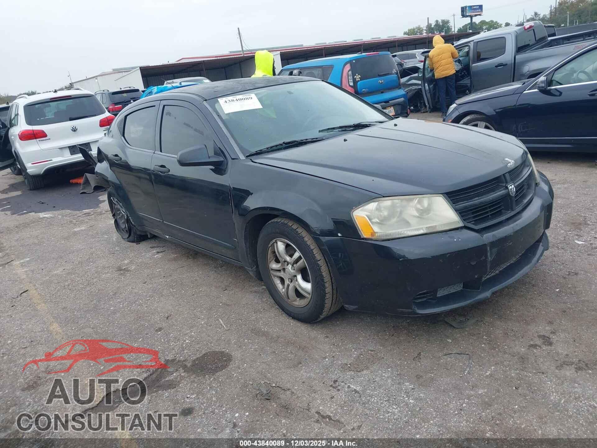 DODGE AVENGER 2010 - 1B3CC4FB6AN185682