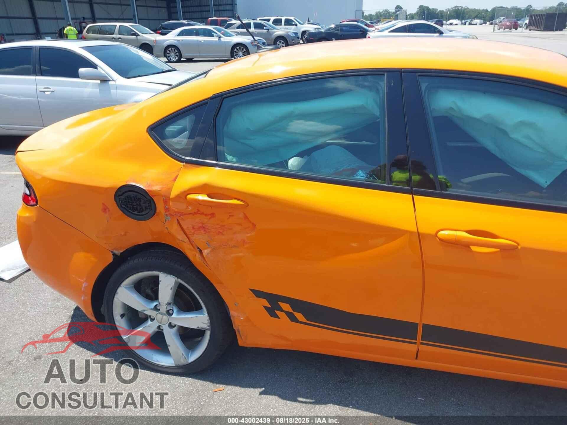 DODGE DART 2014 - 1C3CDFBB2ED825416