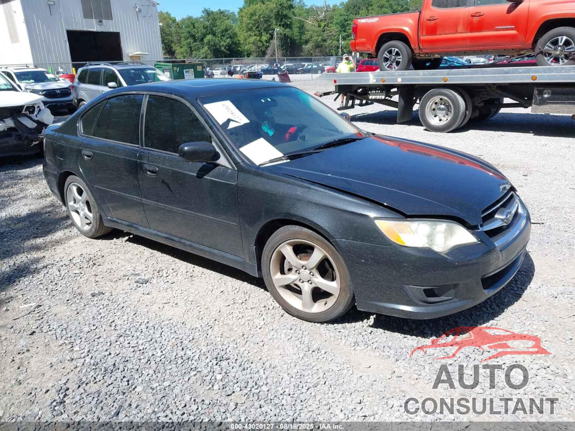 SUBARU LEGACY 2009 - 4S3BL616897217208