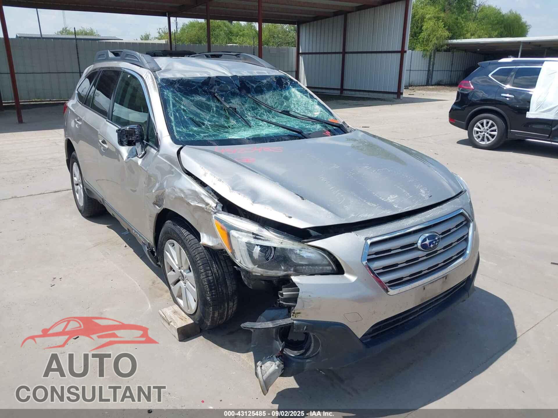 SUBARU OUTBACK 2017 - 4S4BSACC4H3389312